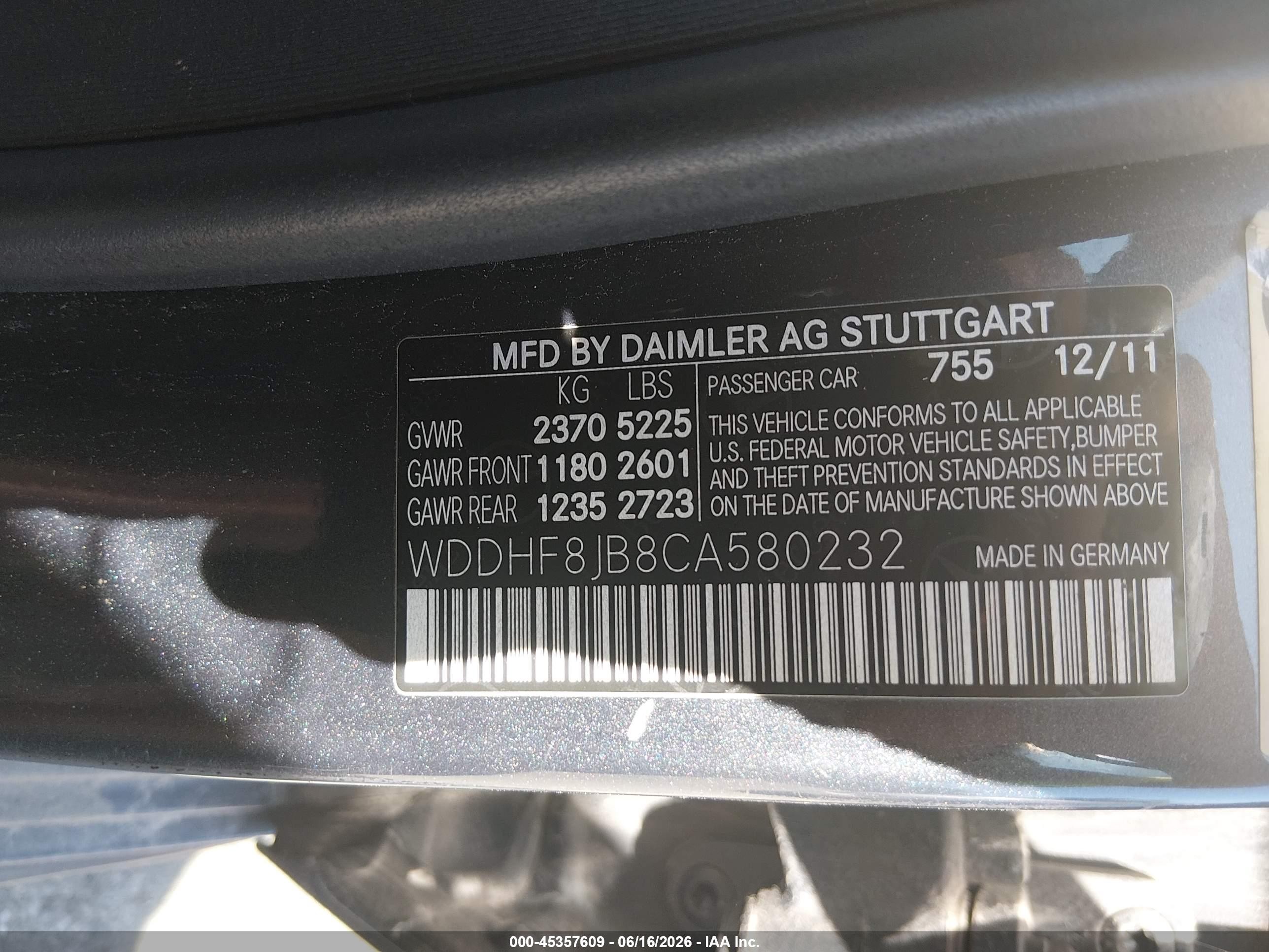 2012 Mercedes-benz E 350 4matic Gray vin: WDDHF8JB8CA580232