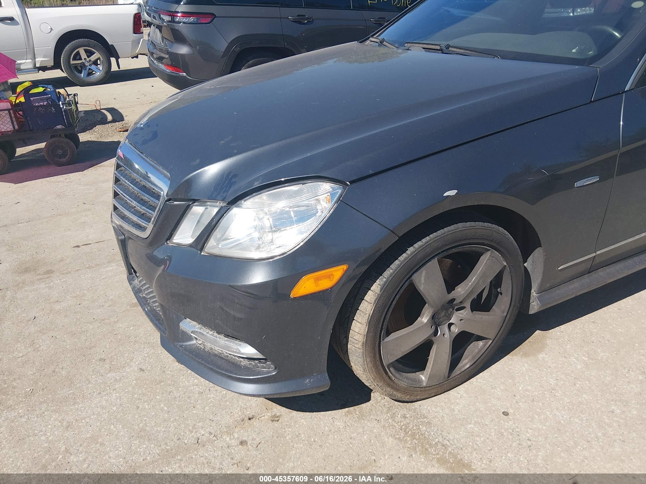 2012 Mercedes-benz E 350 4matic Gray vin: WDDHF8JB8CA580232