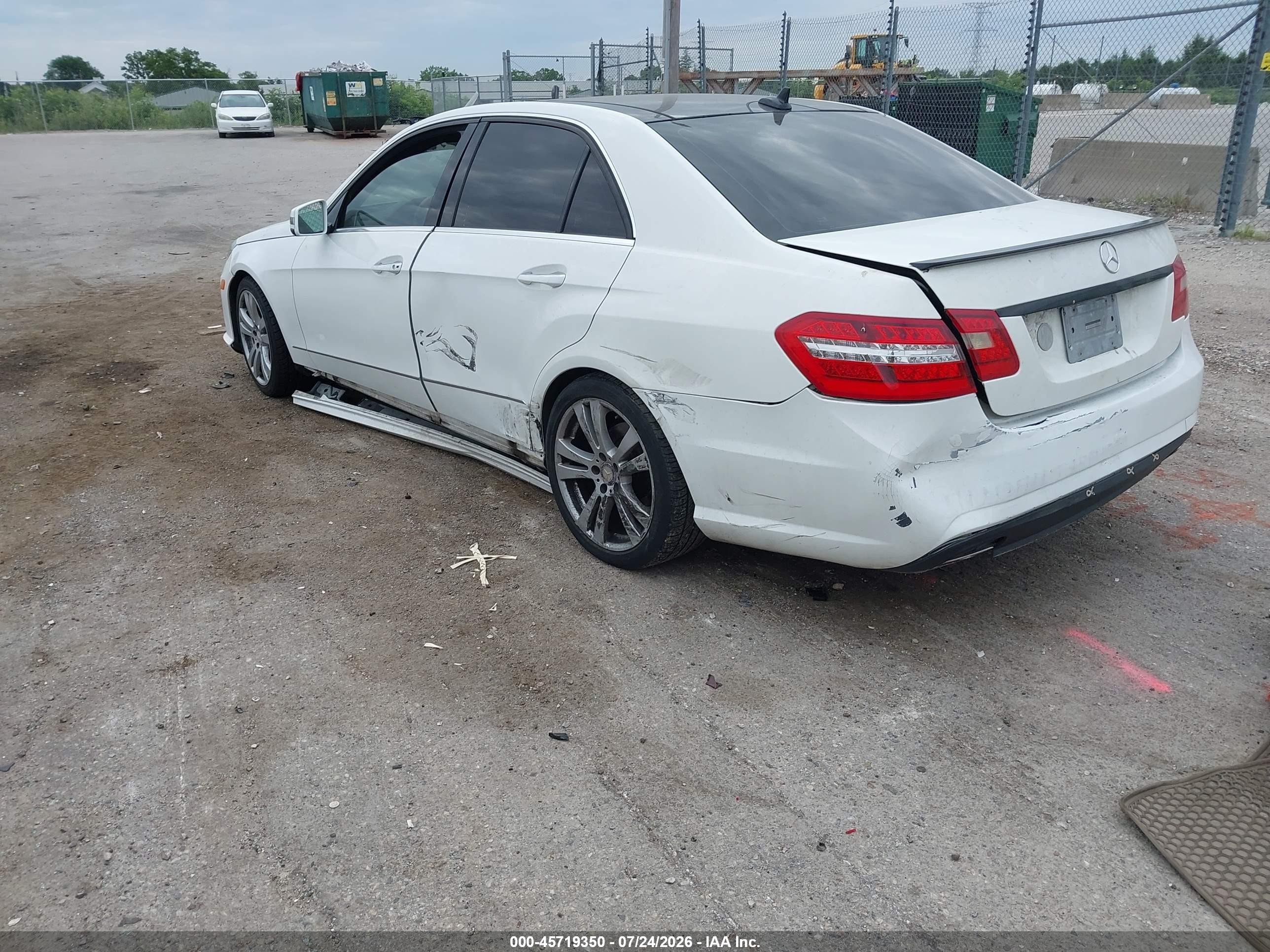2013 Mercedes-benz E 350 4matic White vin: WDDHF8JB8DA669218