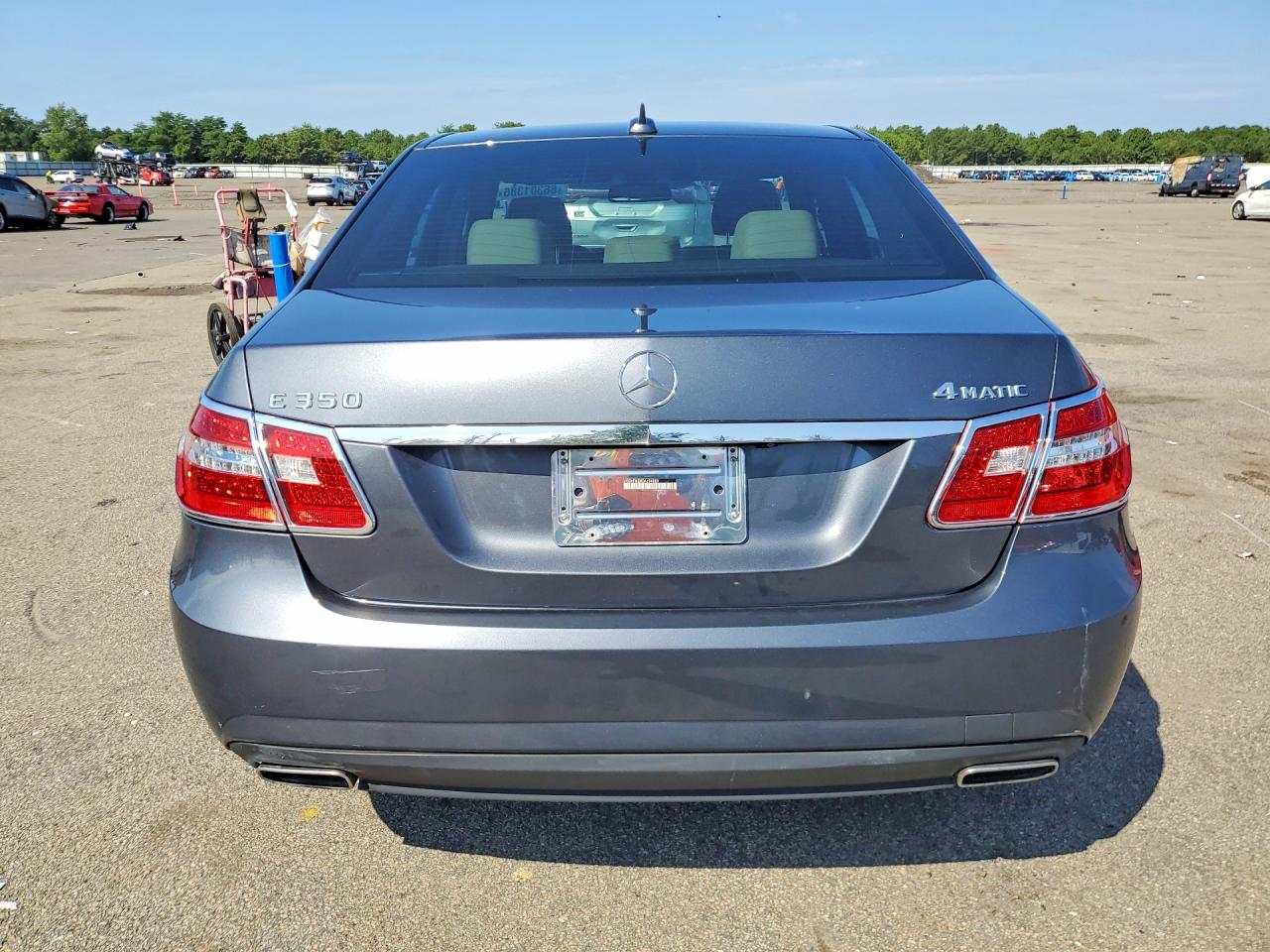 2013 Mercedes-benz E 350 4matic Gray vin: WDDHF8JB8DA694880