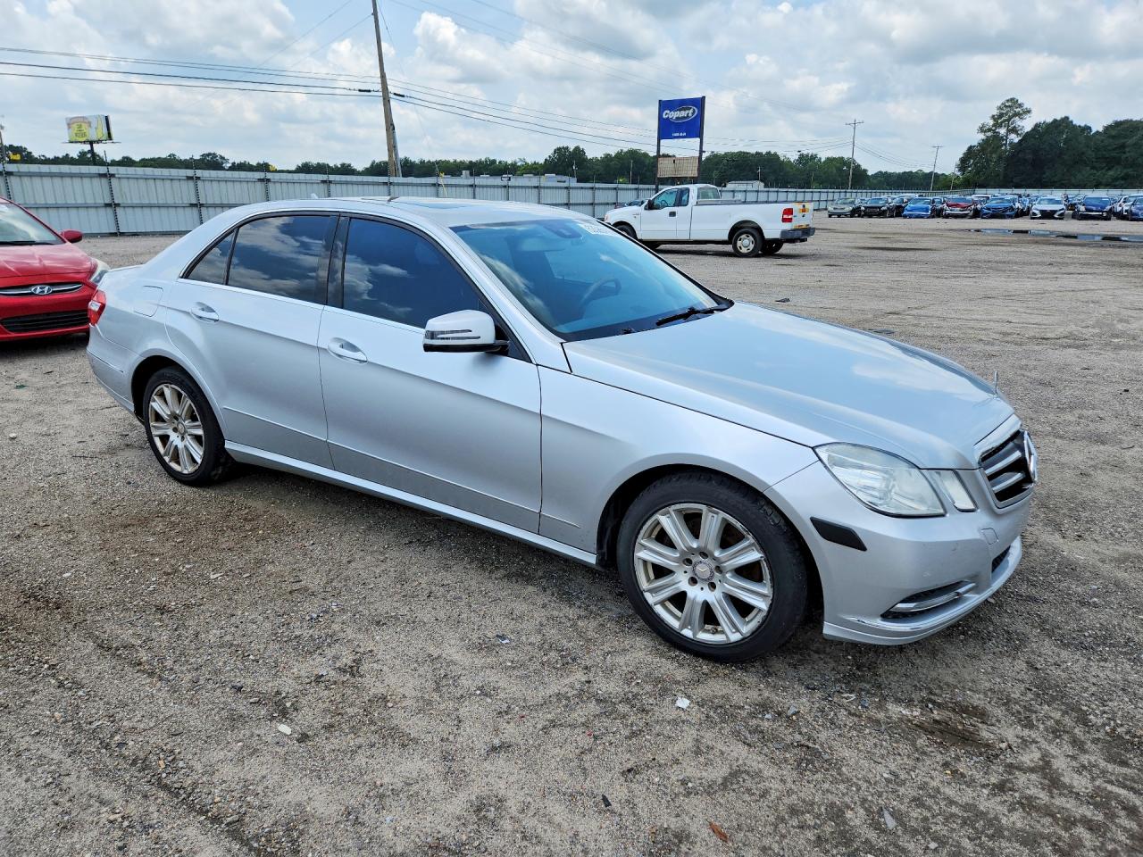2013 Mercedes-benz E 350 4matic Silver vin: WDDHF8JB8DA701312