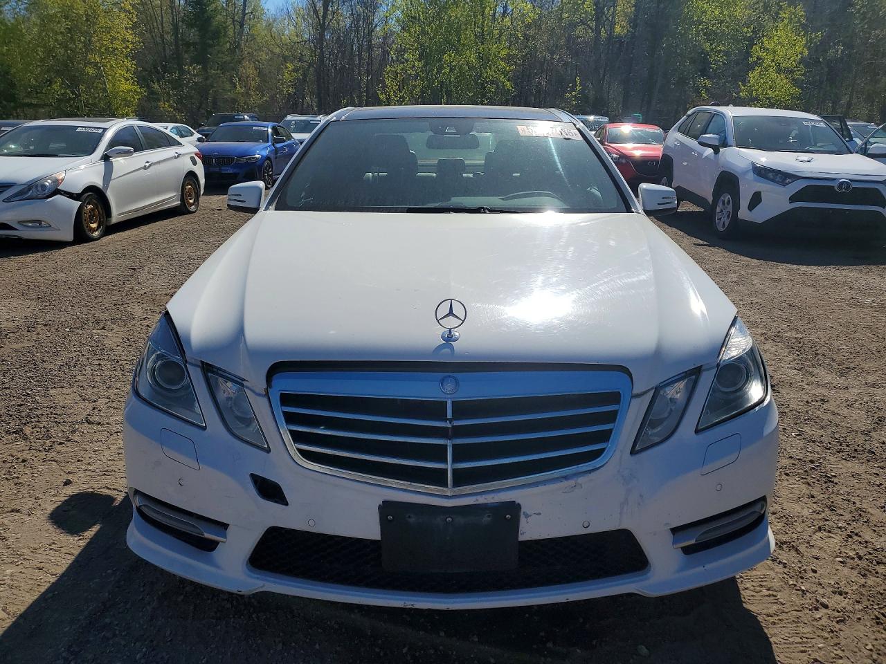2013 Mercedes-benz E 350 4matic White vin: WDDHF8JB8DA714402