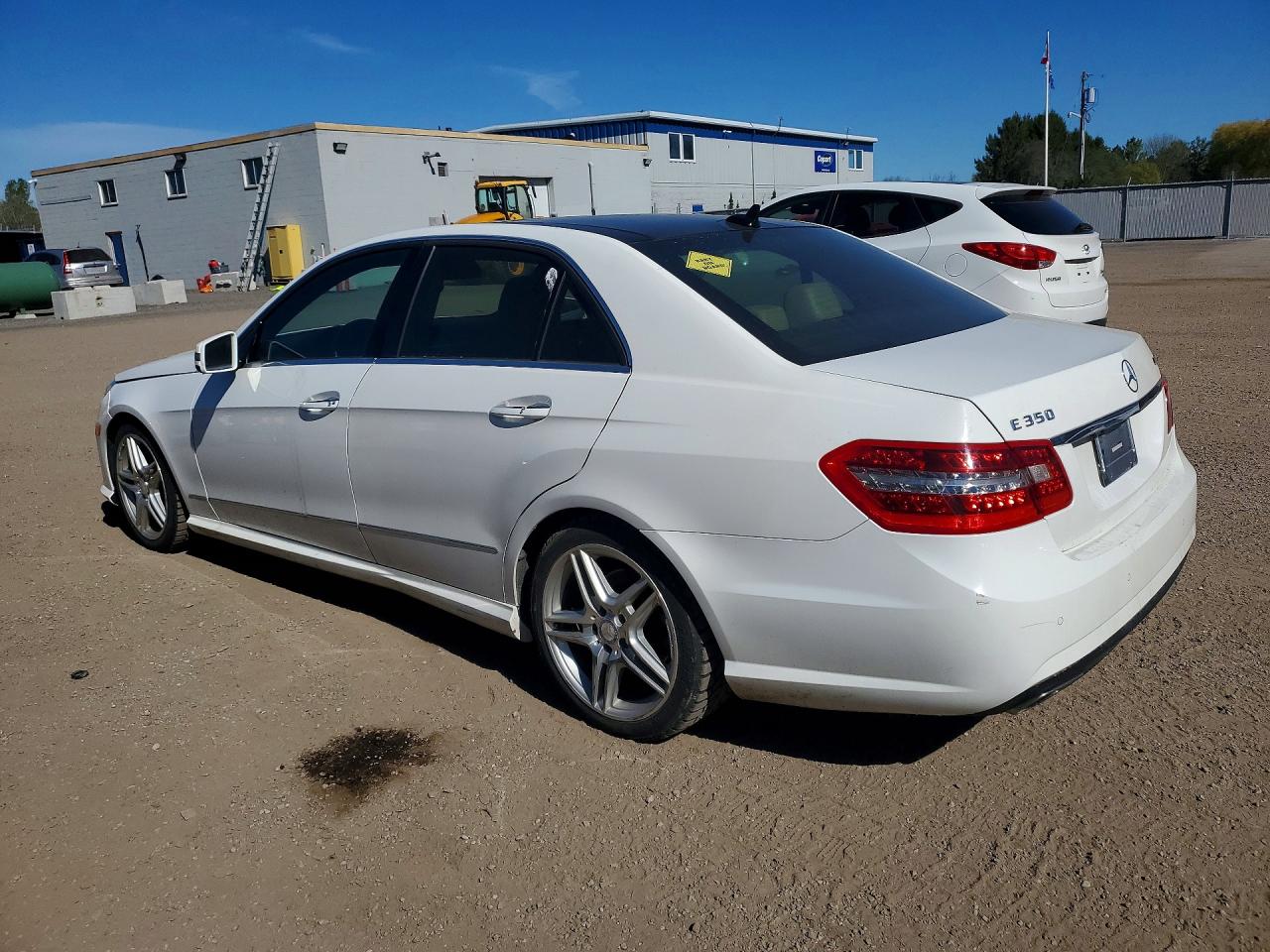 2013 Mercedes-benz E 350 4matic White vin: WDDHF8JB8DA714402