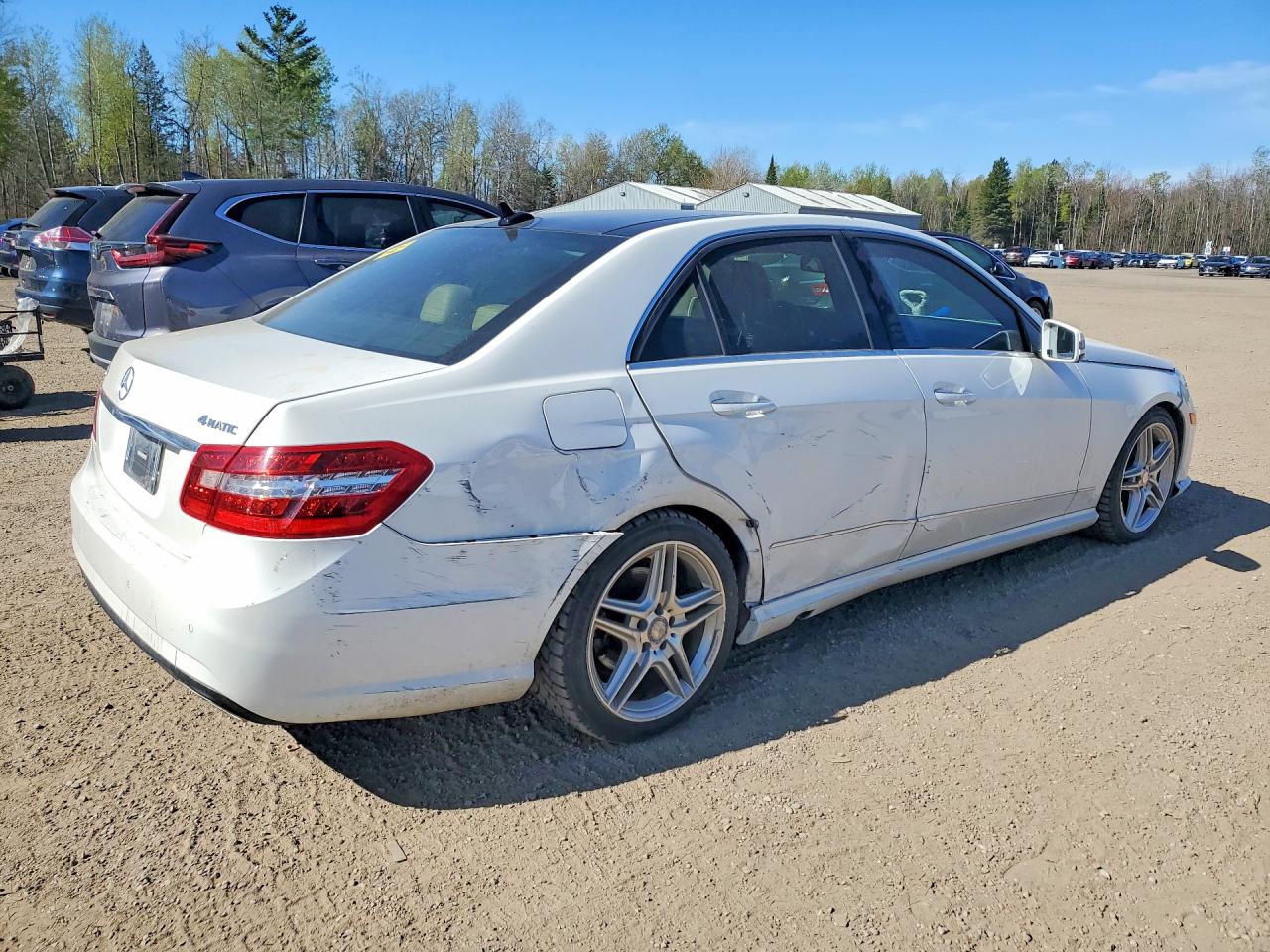 2013 Mercedes-benz E 350 4matic White vin: WDDHF8JB8DA714402