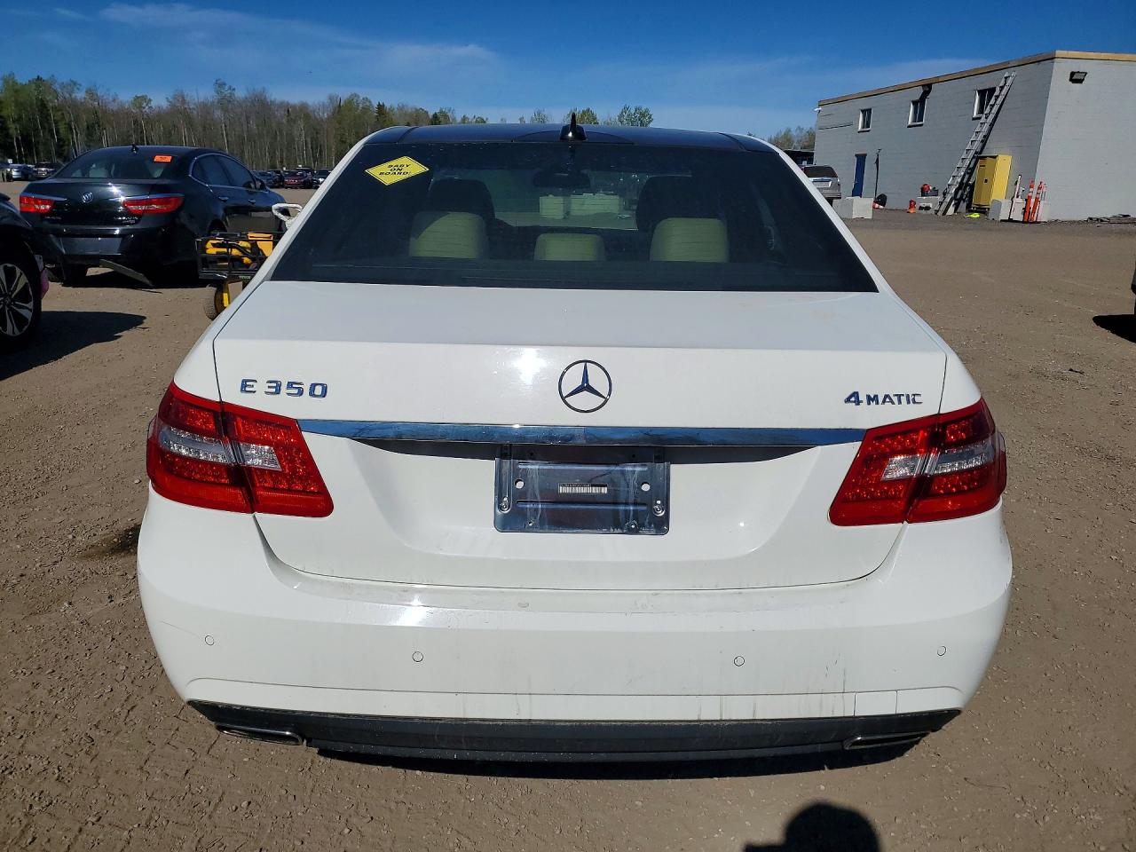 2013 Mercedes-benz E 350 4matic White vin: WDDHF8JB8DA714402