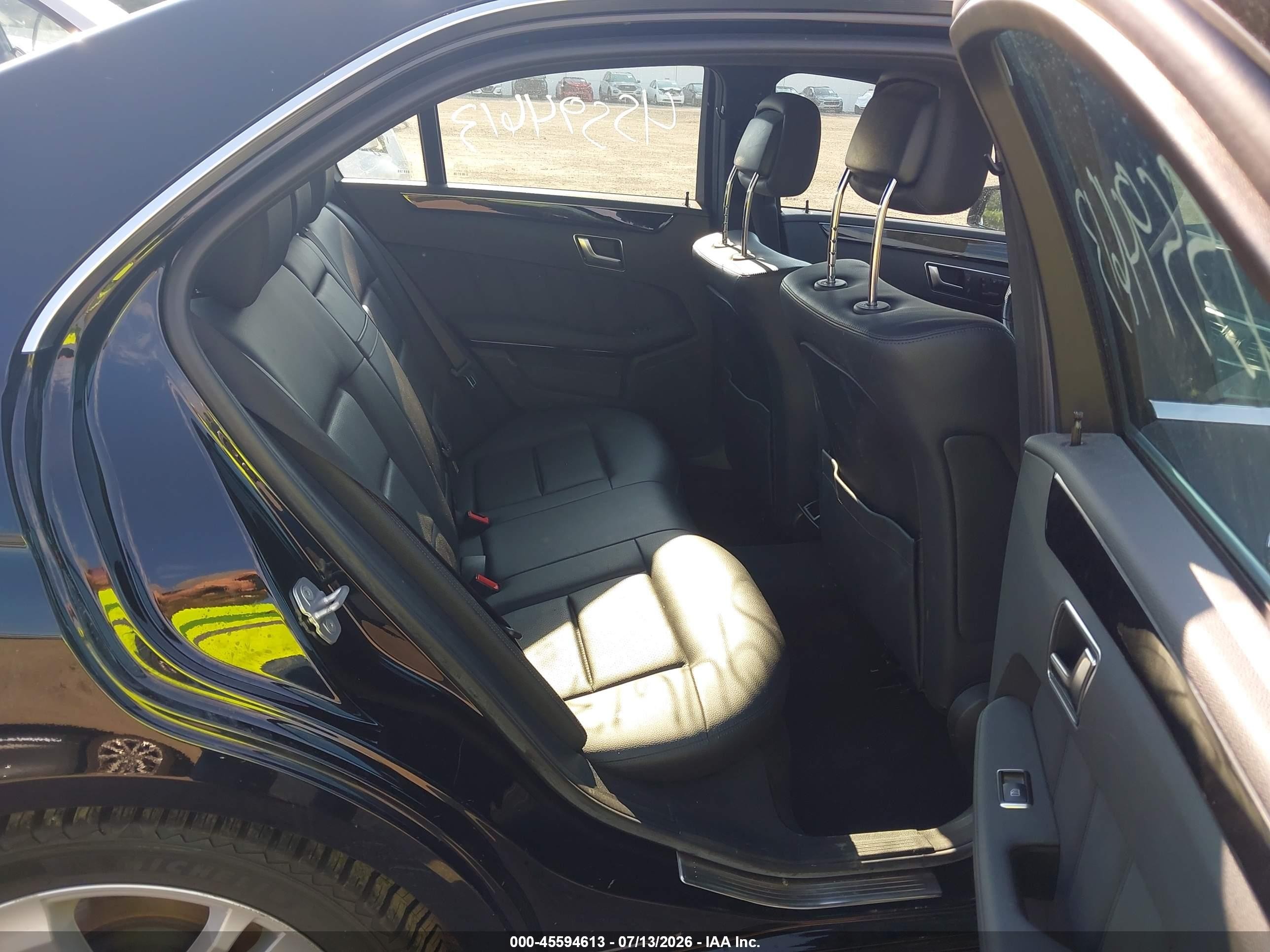2013 Mercedes-benz E 350 4matic Black vin: WDDHF8JB8DA726176