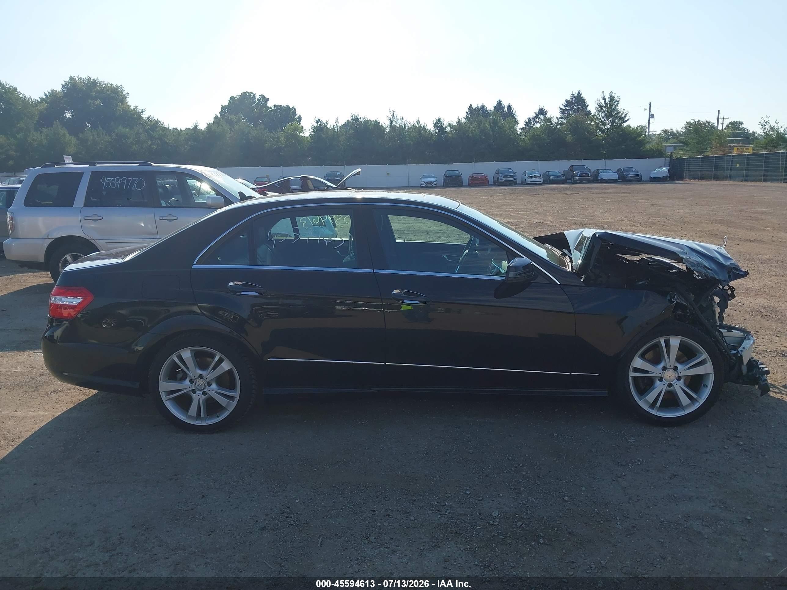 2013 Mercedes-benz E 350 4matic Black vin: WDDHF8JB8DA726176