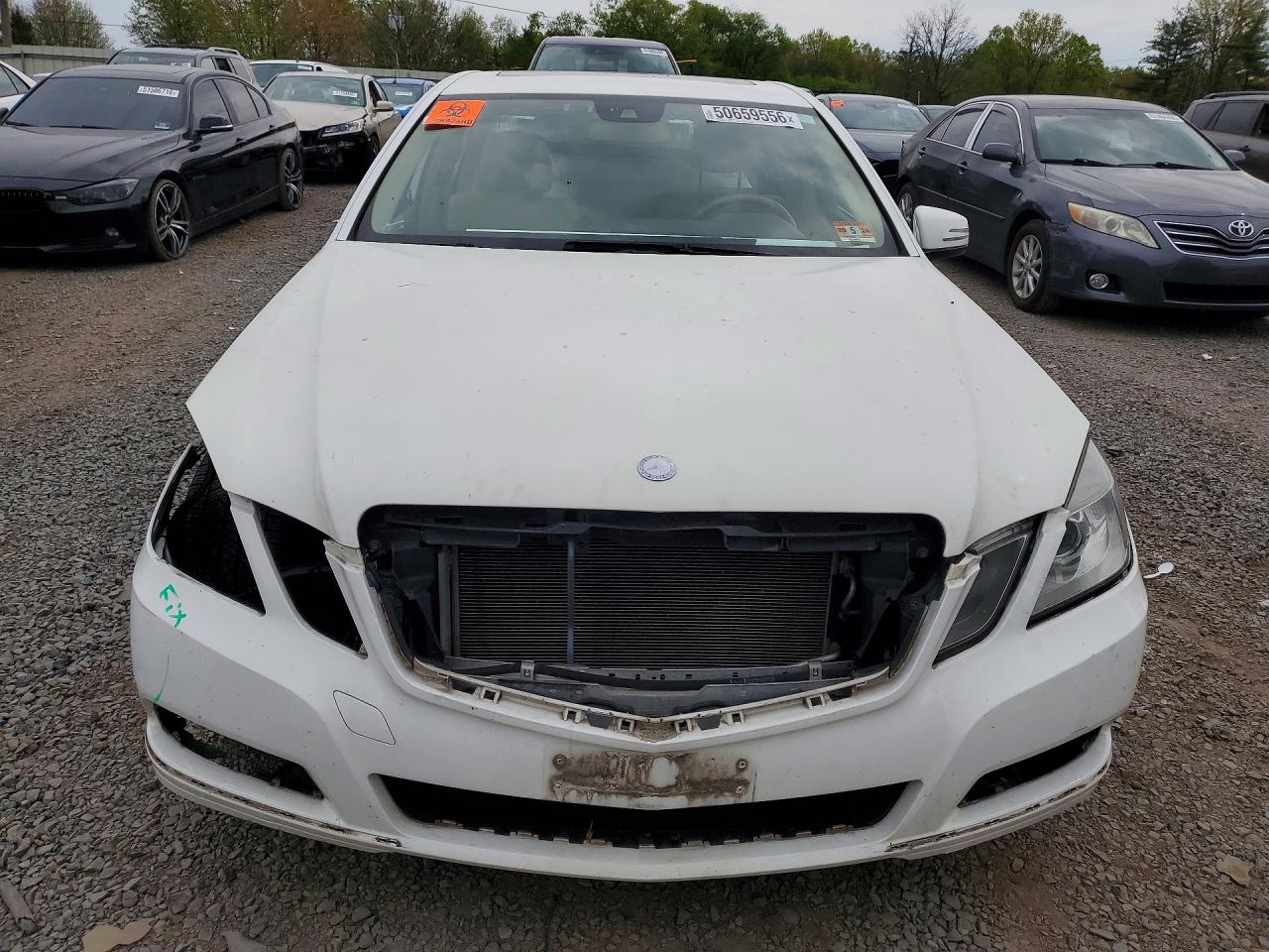 2013 Mercedes-benz E 350 4matic White vin: WDDHF8JB8DA746010