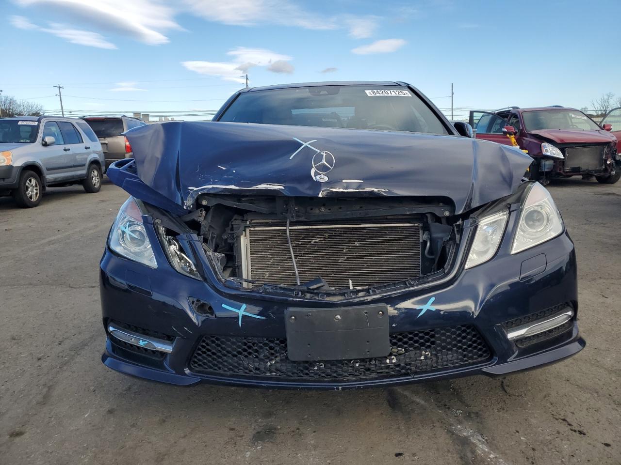 2013 Mercedes-benz E 350 4matic Blue vin: WDDHF8JB8DA753930
