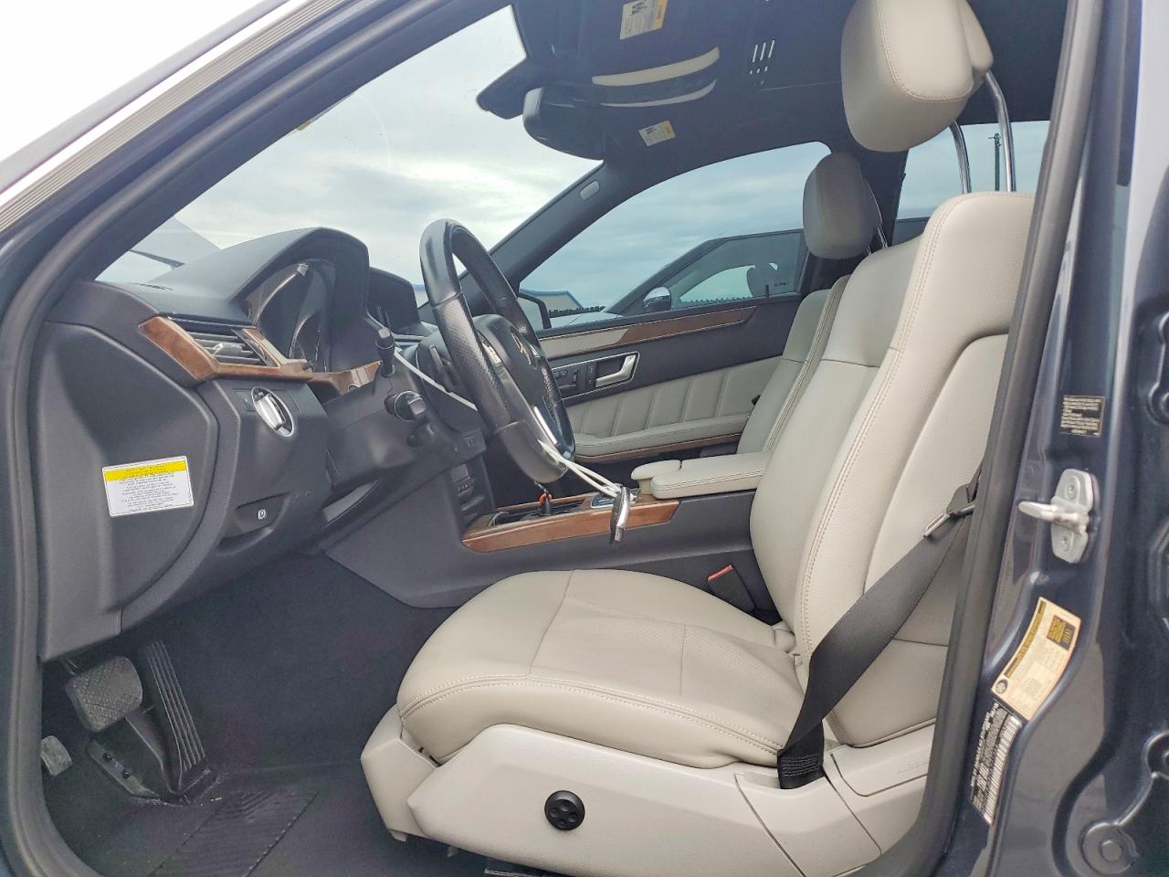 2013 Mercedes-benz E 350 4matic Gray vin: WDDHF8JB8DA771344
