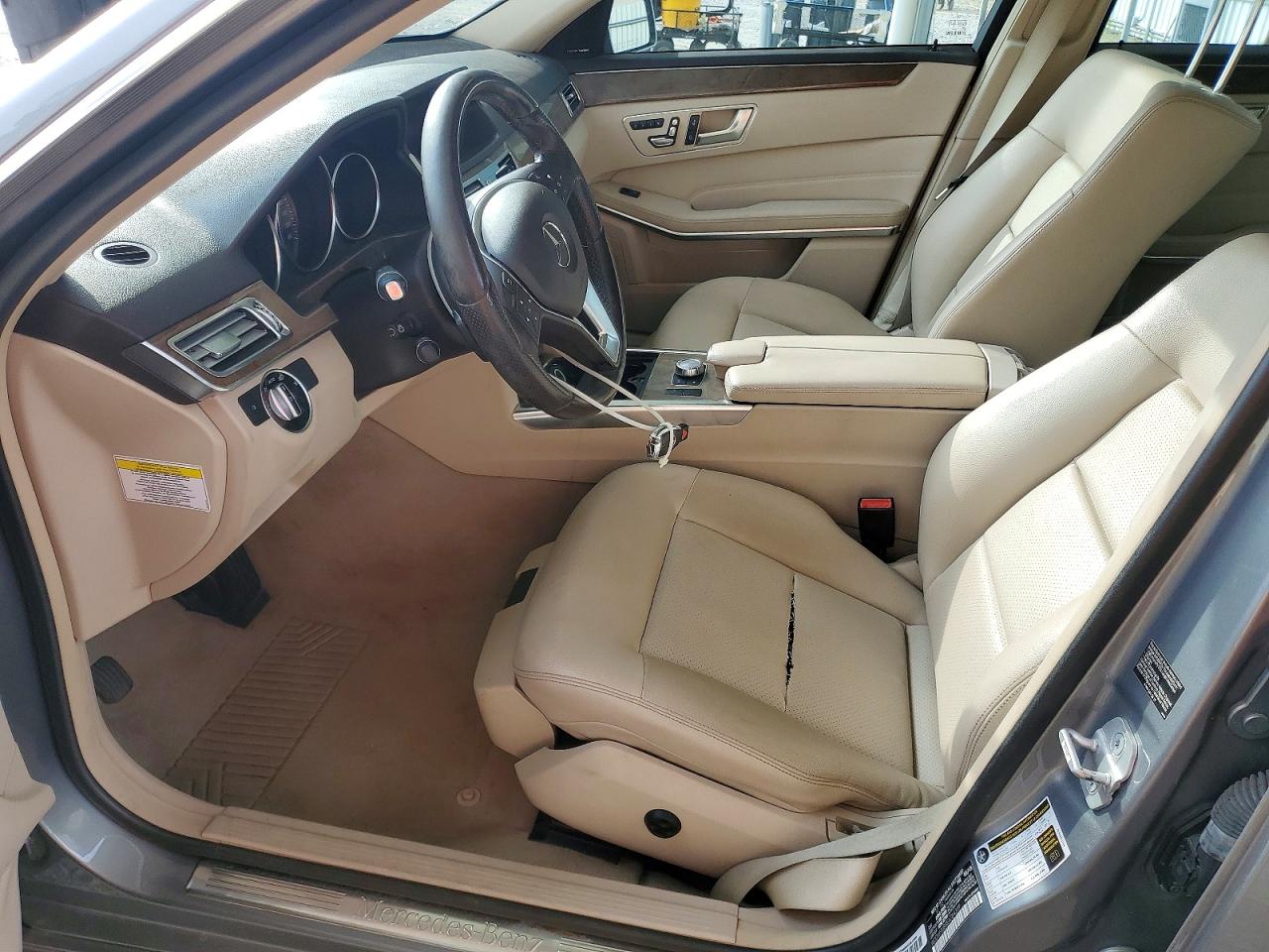 2014 Mercedes-benz E 350 4matic Gray vin: WDDHF8JB8EA784399