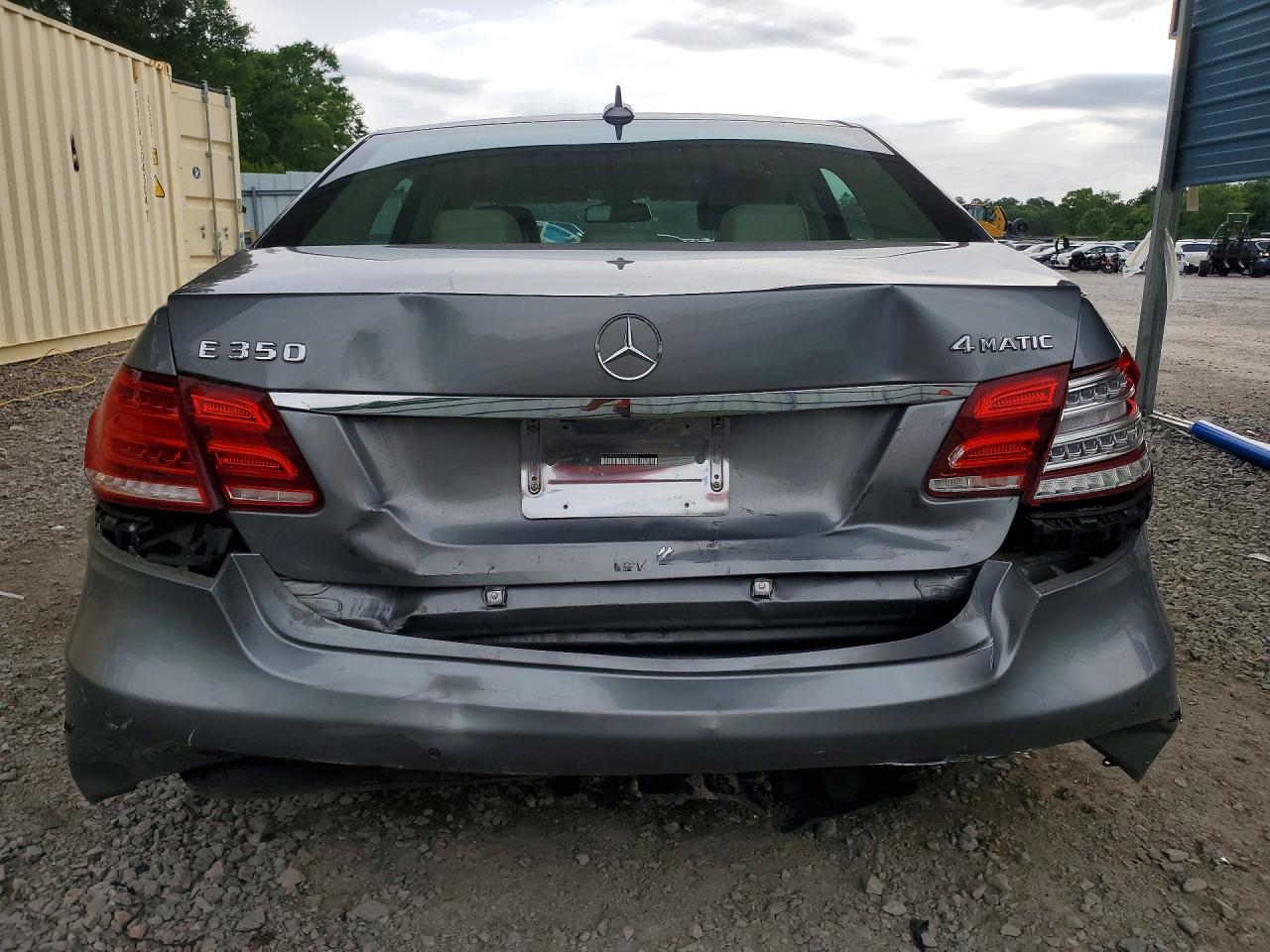 2014 Mercedes-benz E 350 4matic Gray vin: WDDHF8JB8EA784399