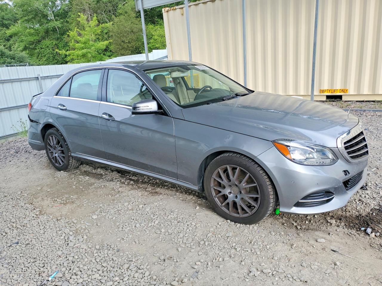 2014 Mercedes-benz E 350 4matic Gray vin: WDDHF8JB8EA784399