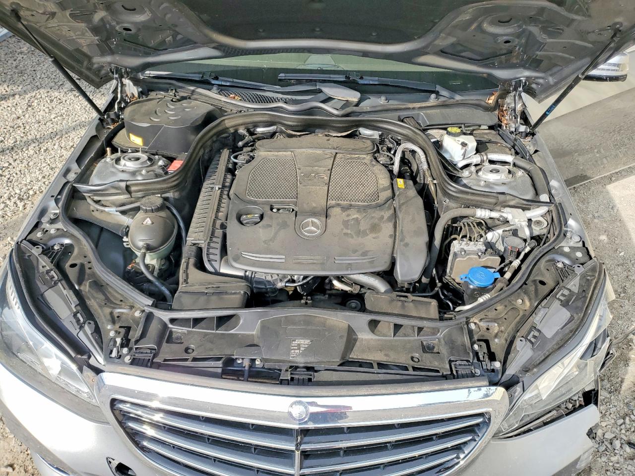 2014 Mercedes-benz E 350 4matic Gray vin: WDDHF8JB8EA784399