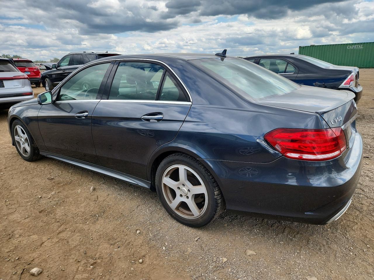 2014 Mercedes-benz E 350 4matic Charcoal vin: WDDHF8JB8EA804361