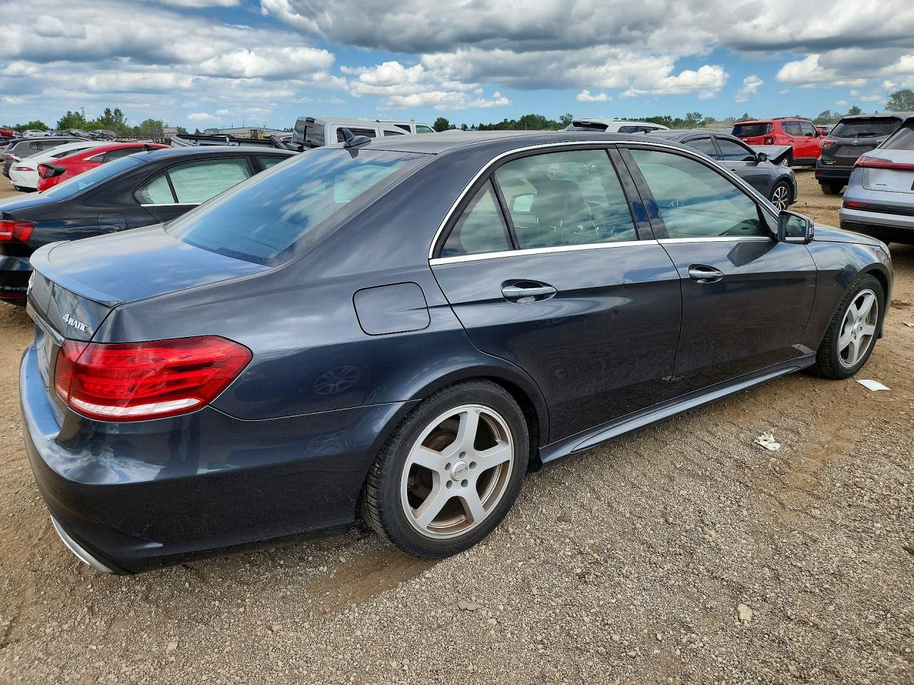 2014 Mercedes-benz E 350 4matic Charcoal vin: WDDHF8JB8EA804361