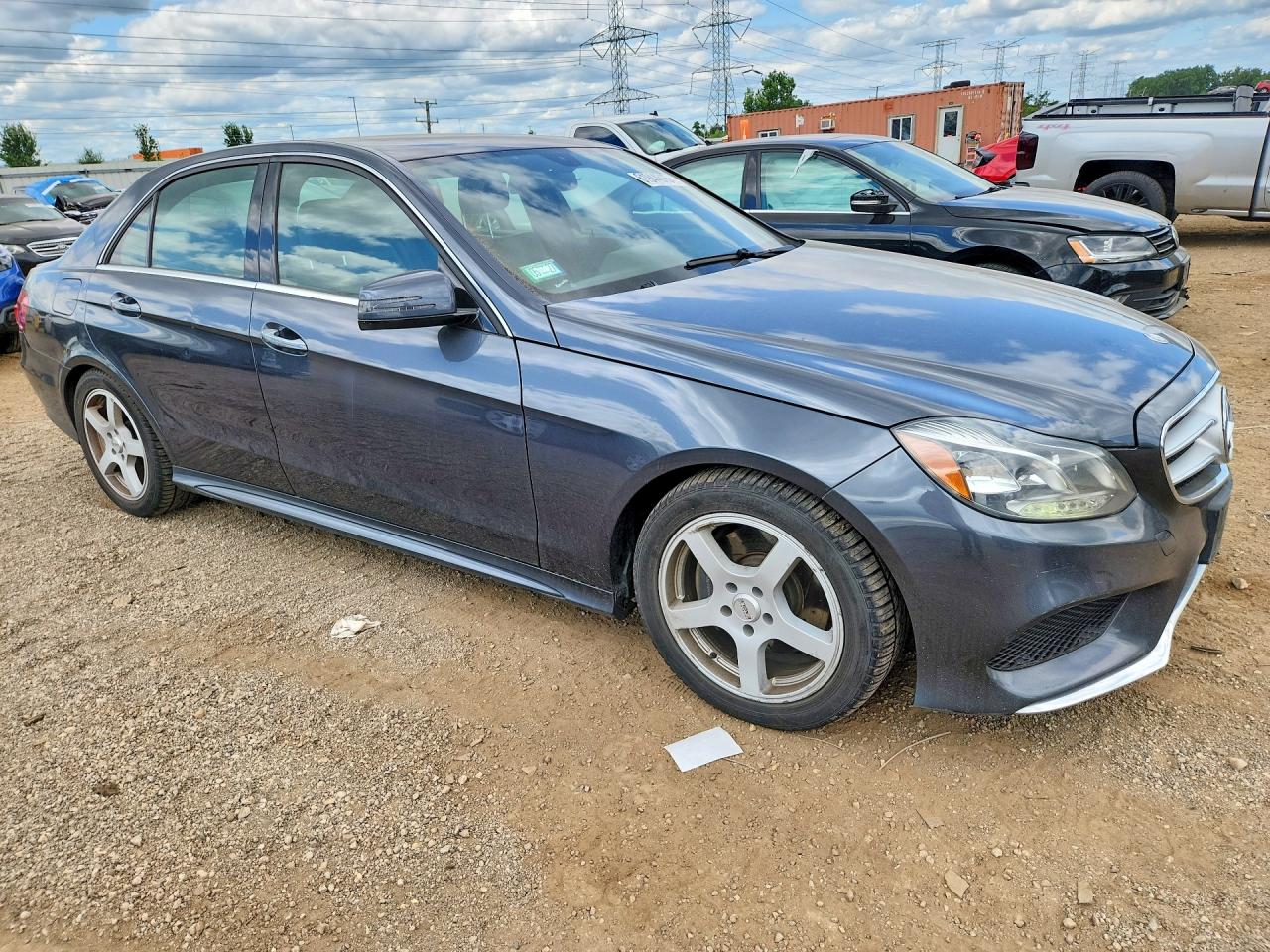2014 Mercedes-benz E 350 4matic Charcoal vin: WDDHF8JB8EA804361