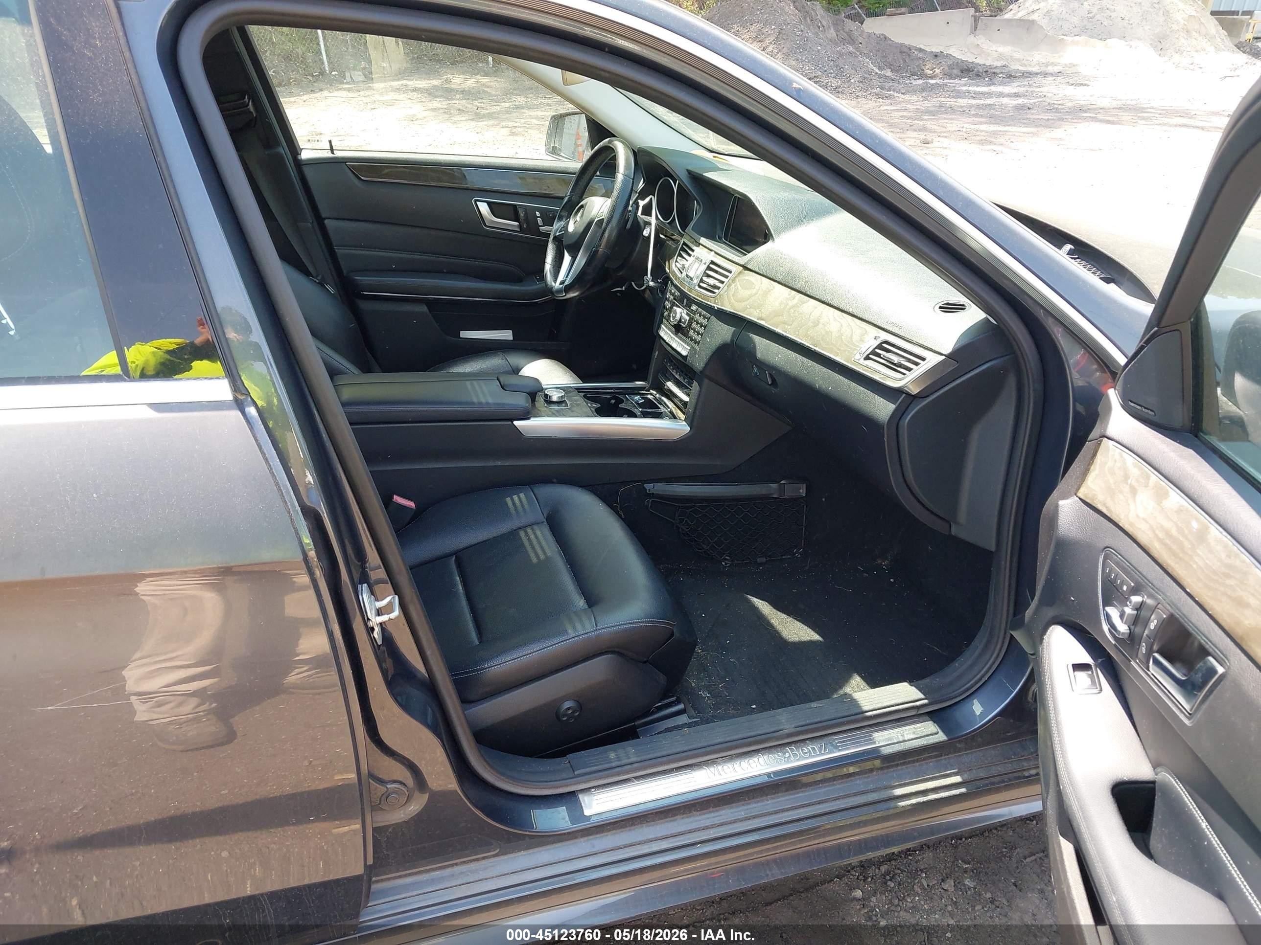 2014 Mercedes-benz E 350 4matic Black vin: WDDHF8JB8EA874331