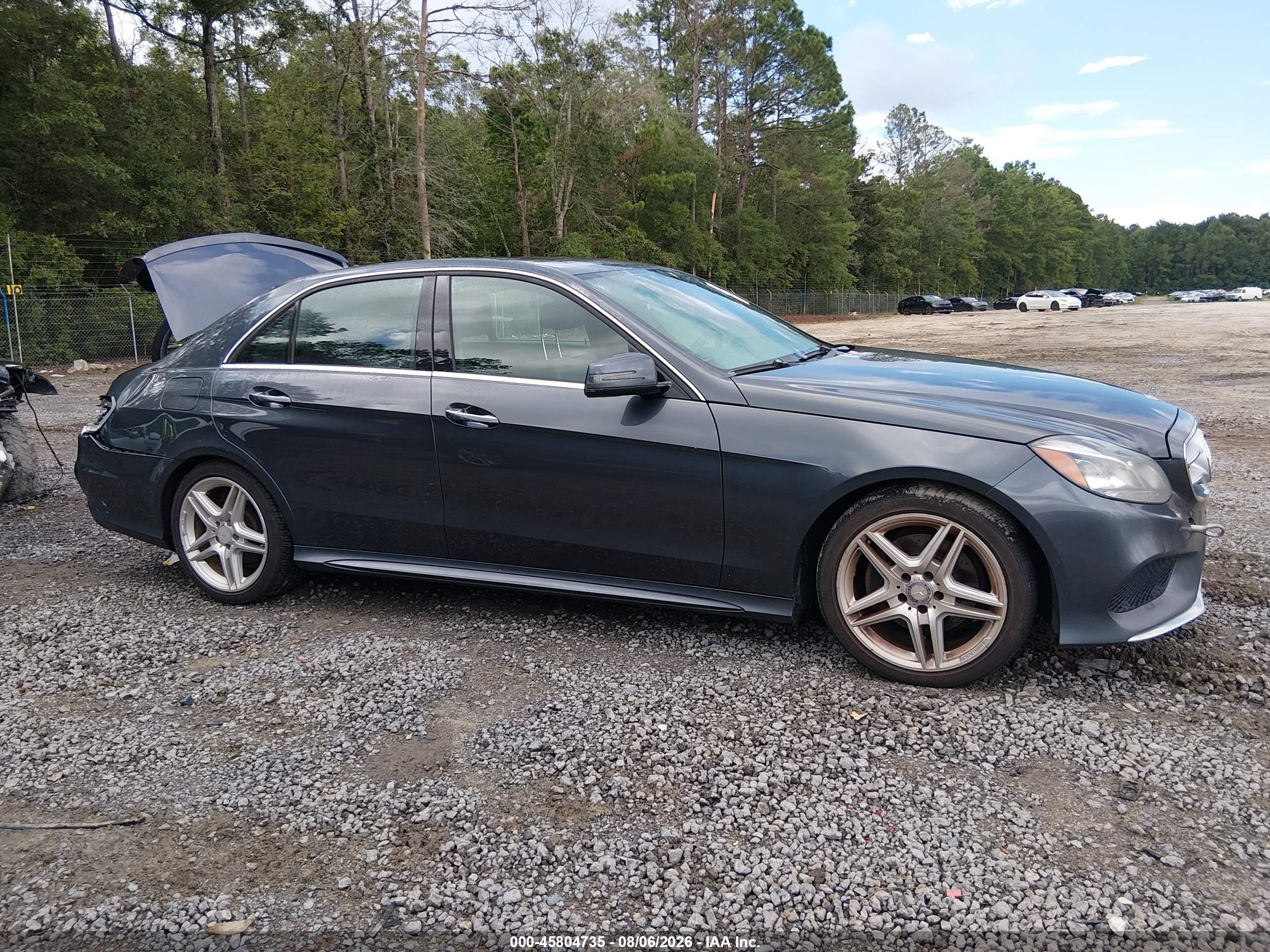 2014 Mercedes-benz E 350 4matic Gray vin: WDDHF8JB8EA877391