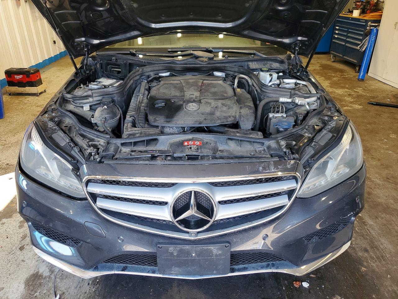 2014 Mercedes-benz E 350 Gray vin: WDDHF8JB8EA948265