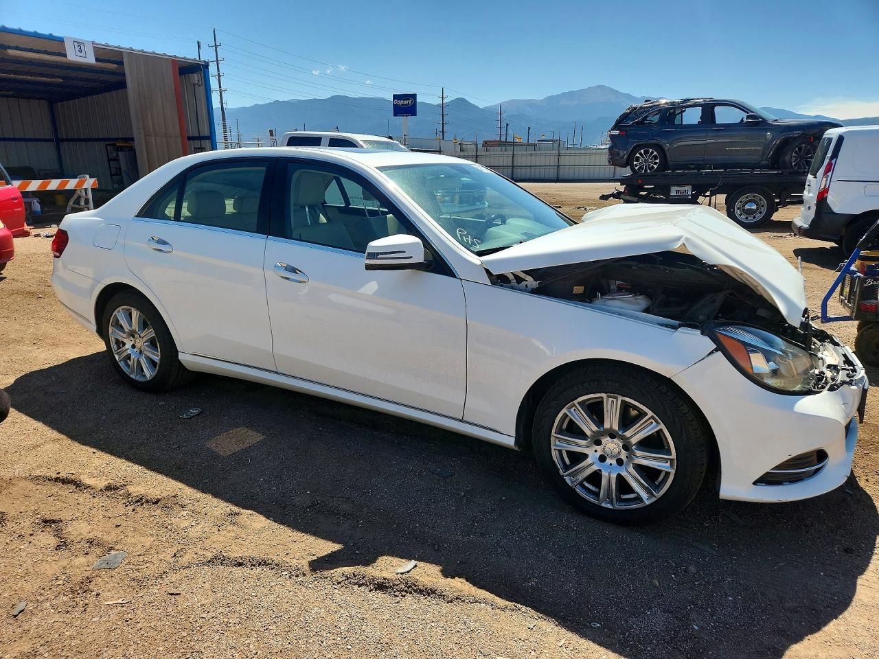 2014 Mercedes-benz E 350 4matic White vin: WDDHF8JB8EA976499