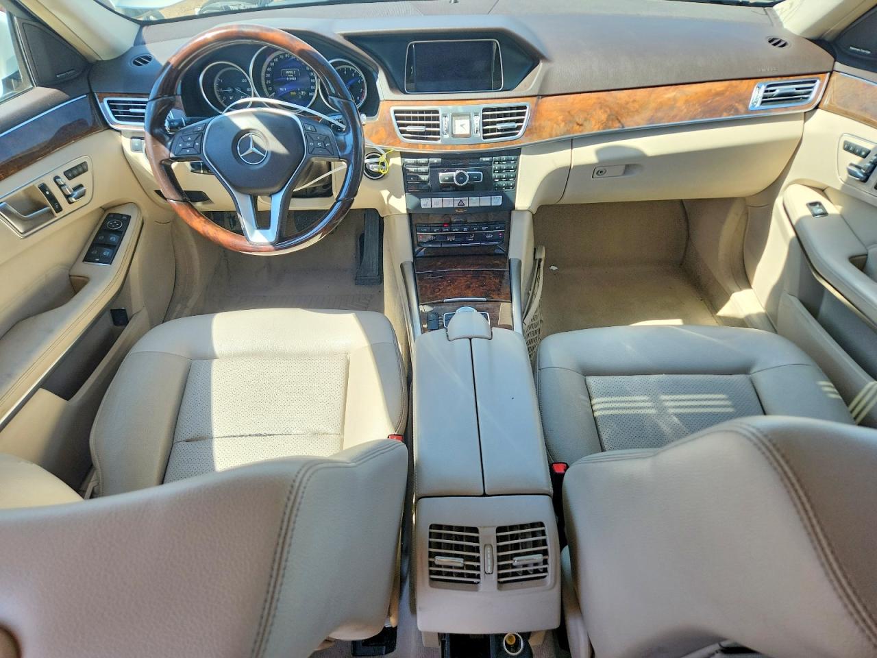 2014 Mercedes-benz E 350 4matic White vin: WDDHF8JB8EA976499