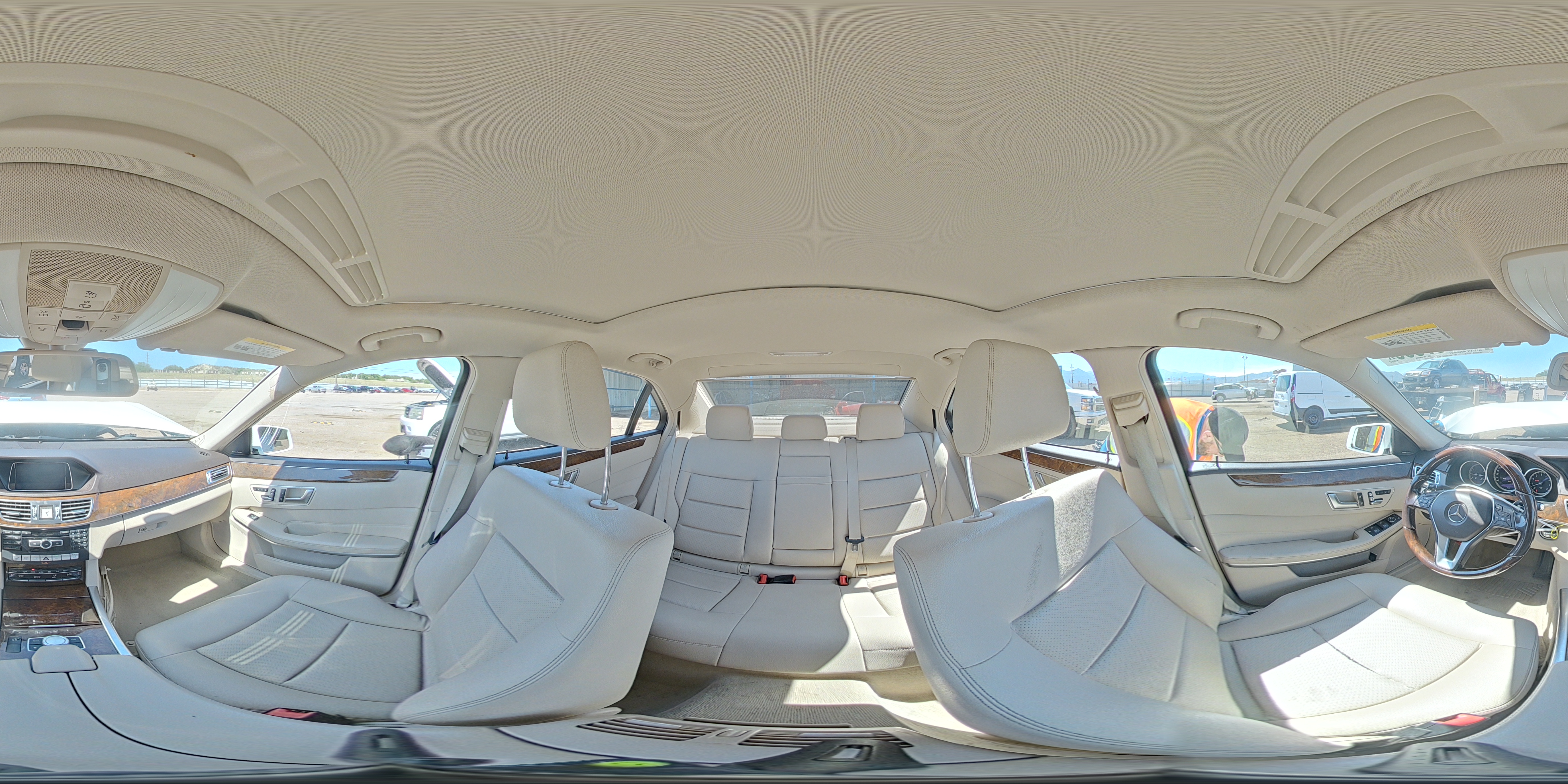 2014 Mercedes-benz E 350 4matic White vin: WDDHF8JB8EA976499