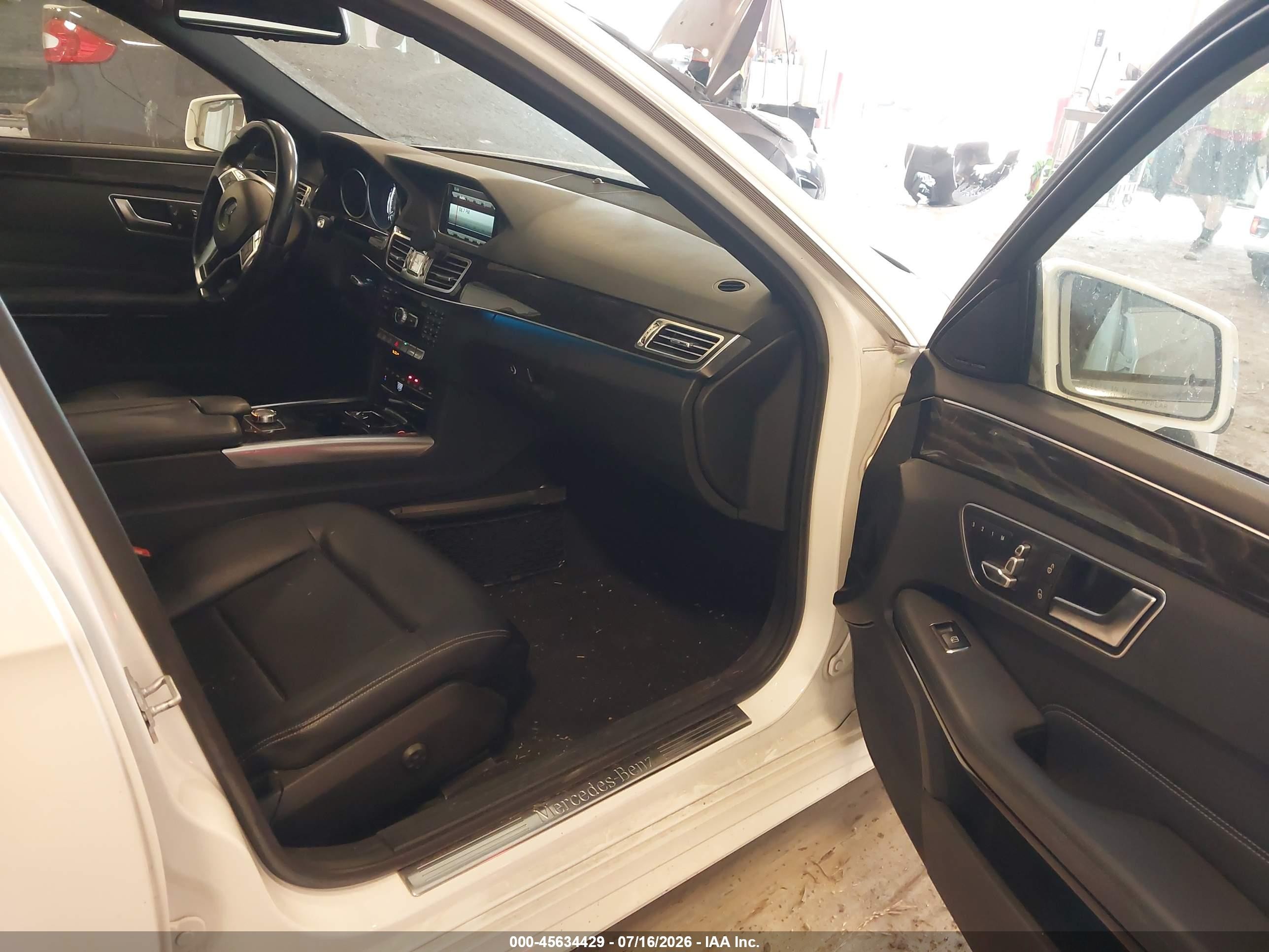 2014 Mercedes-benz E 350 4matic White vin: WDDHF8JB8EA987969