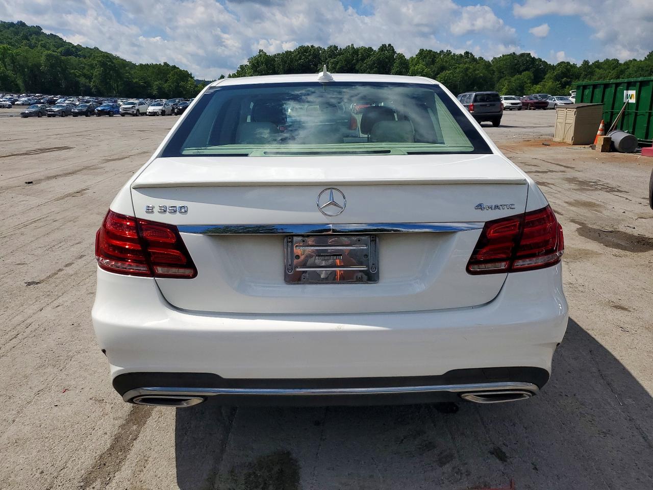 2014 Mercedes-benz E 350 4matic Белый vin: WDDHF8JB8EA994677