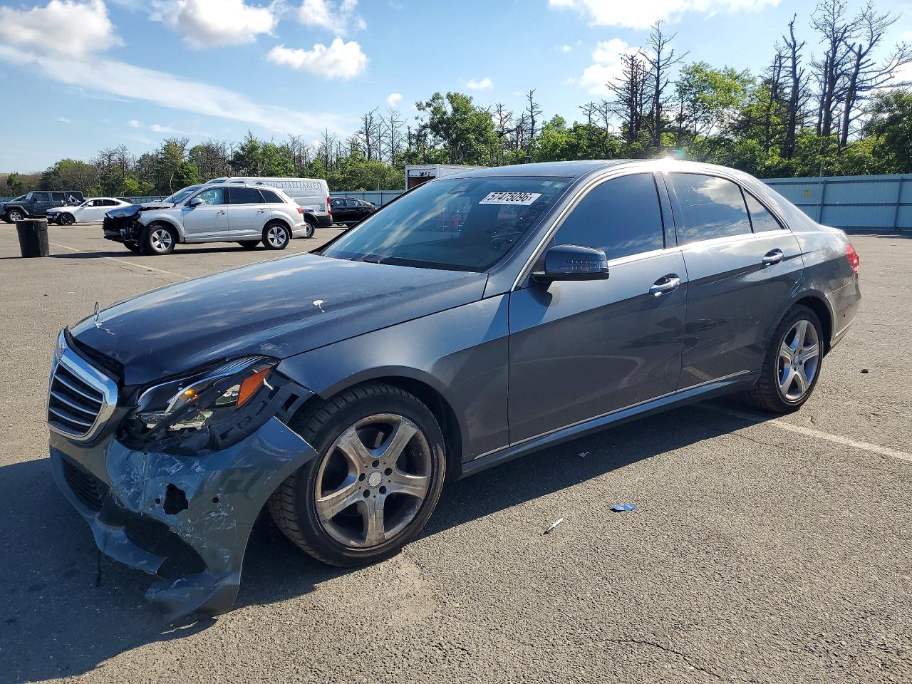 2014 Mercedes-benz E 350 4matic Серый vin: WDDHF8JB8EB008185