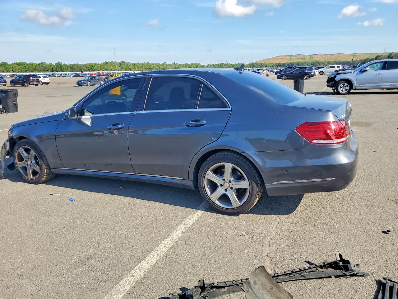 2014 Mercedes-benz E 350 4matic Gray vin: WDDHF8JB8EB008185