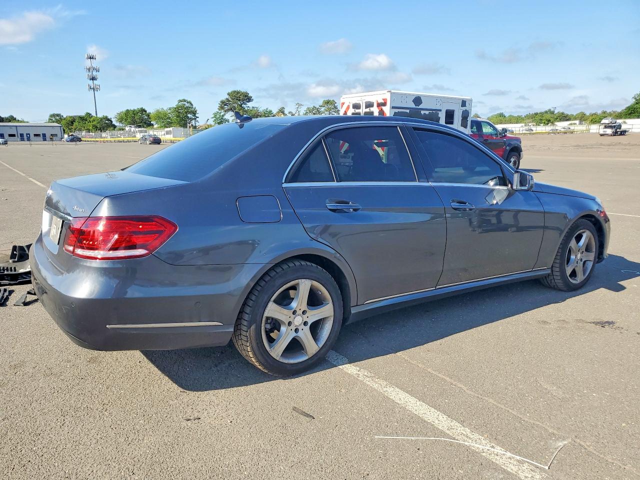 2014 Mercedes-benz E 350 4matic Gray vin: WDDHF8JB8EB008185