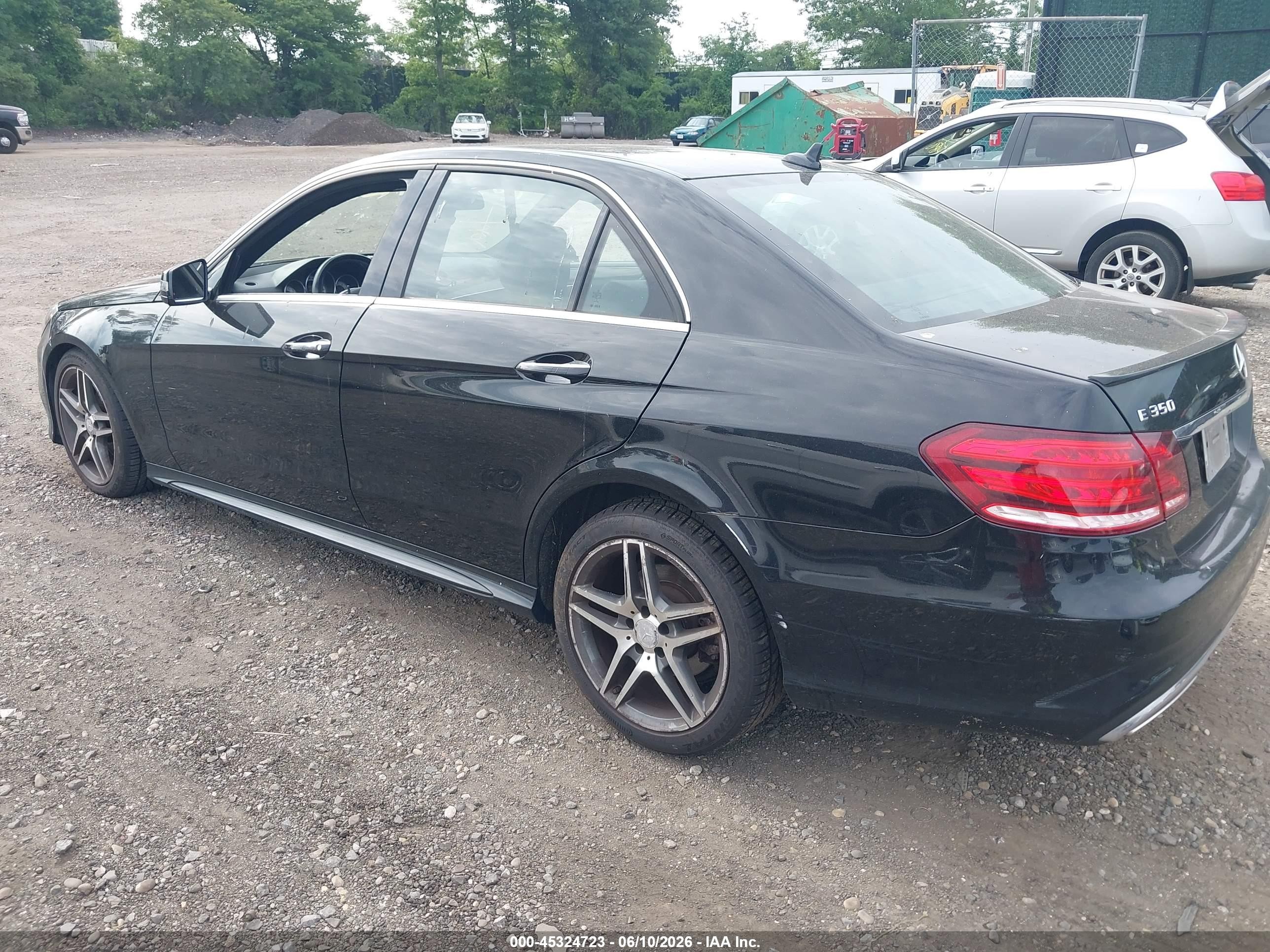 2014 Mercedes-benz E 350 4matic Black vin: WDDHF8JB8EB013242
