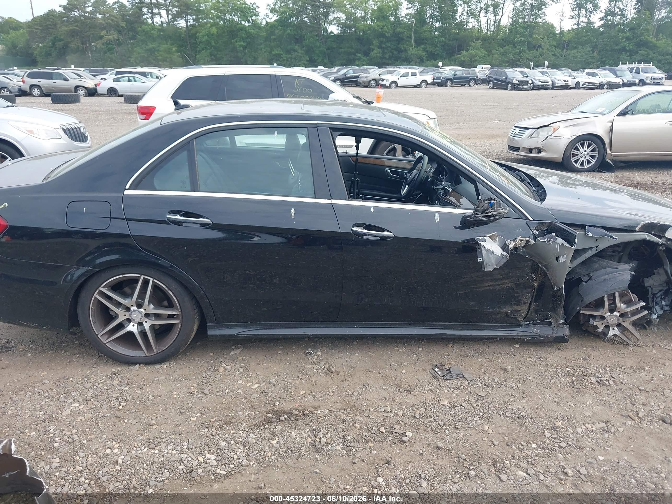 2014 Mercedes-benz E 350 4matic Black vin: WDDHF8JB8EB013242