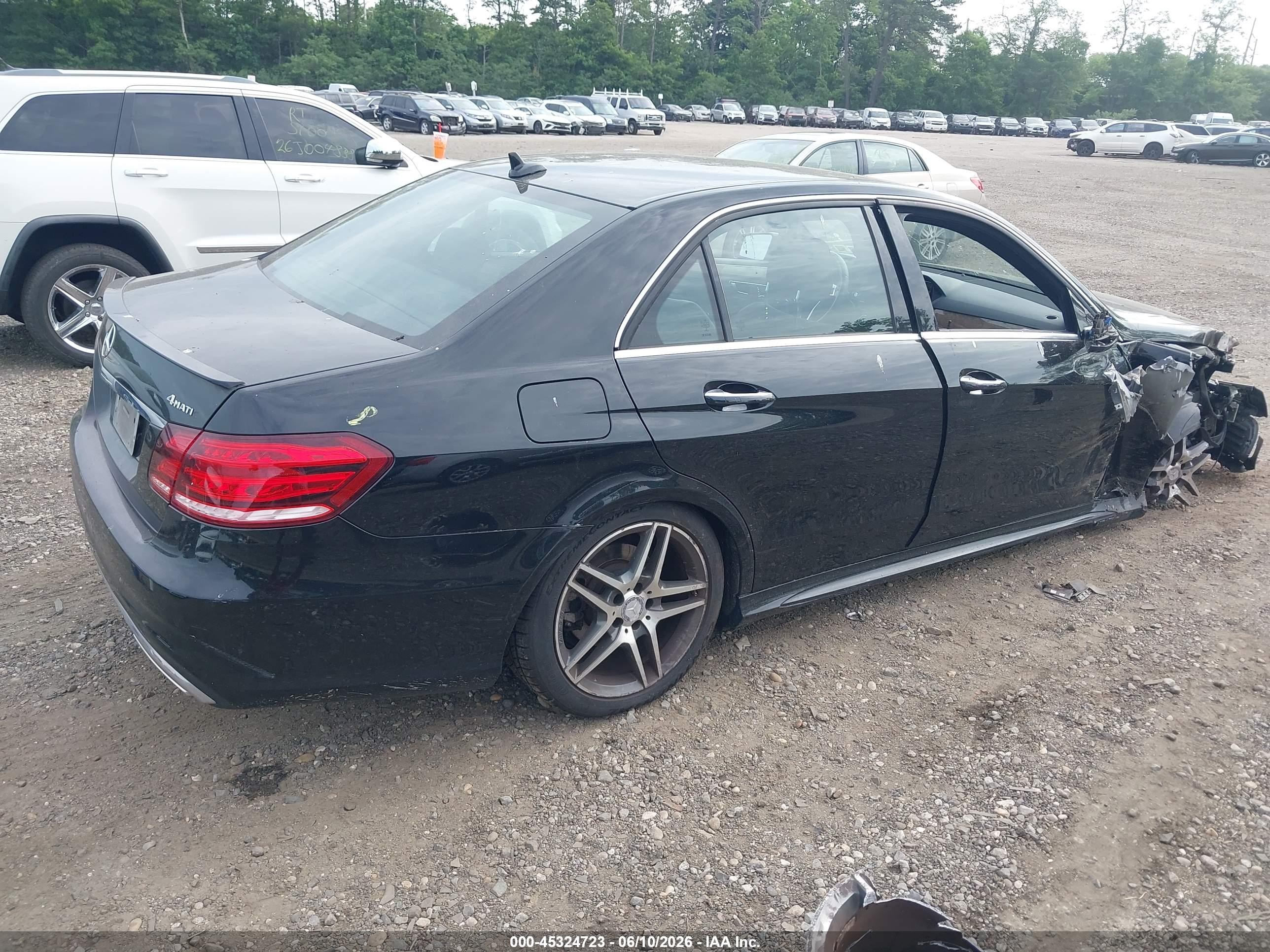 2014 Mercedes-benz E 350 4matic Black vin: WDDHF8JB8EB013242