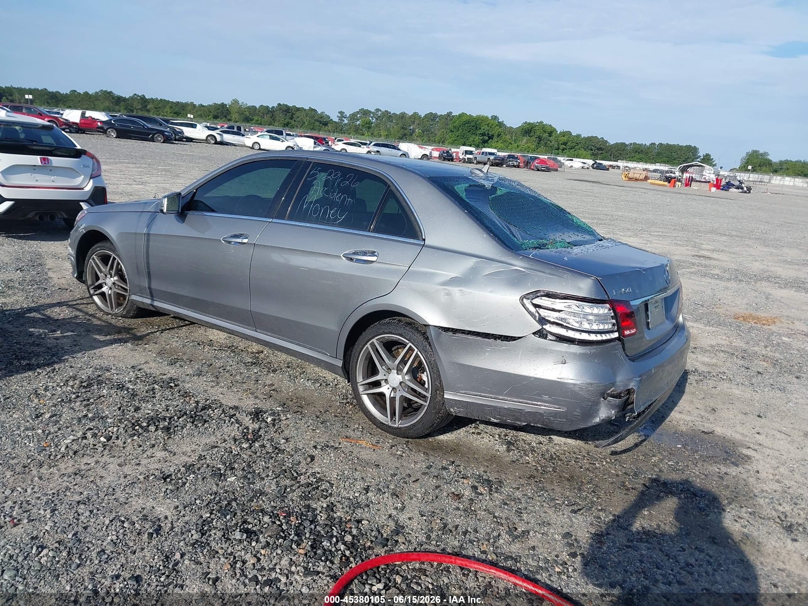 2014 Mercedes-benz E 350 4matic Серый vin: WDDHF8JB8EB017906
