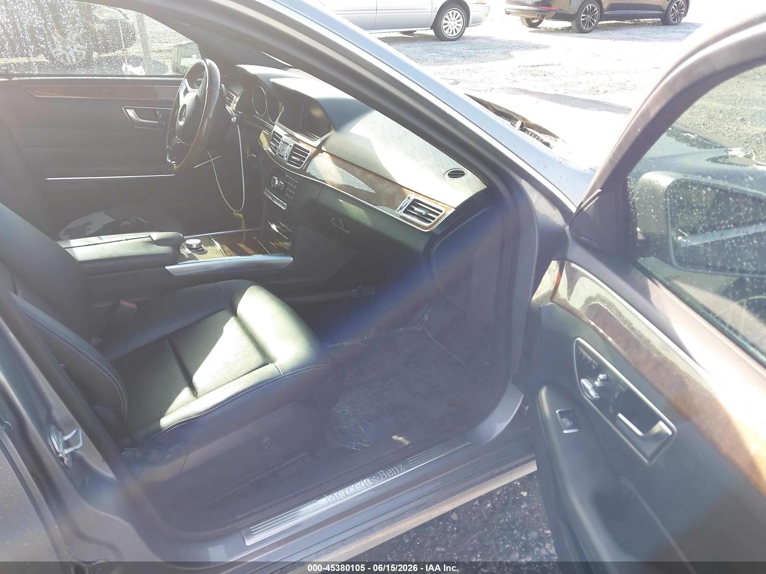 2014 Mercedes-benz E 350 4matic Серый vin: WDDHF8JB8EB017906