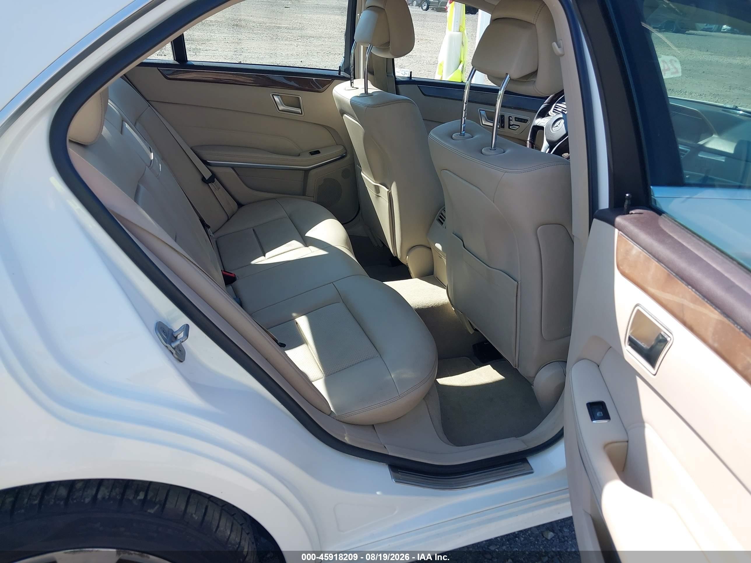 2014 Mercedes-benz E 350 4matic White vin: WDDHF8JB8EB028291