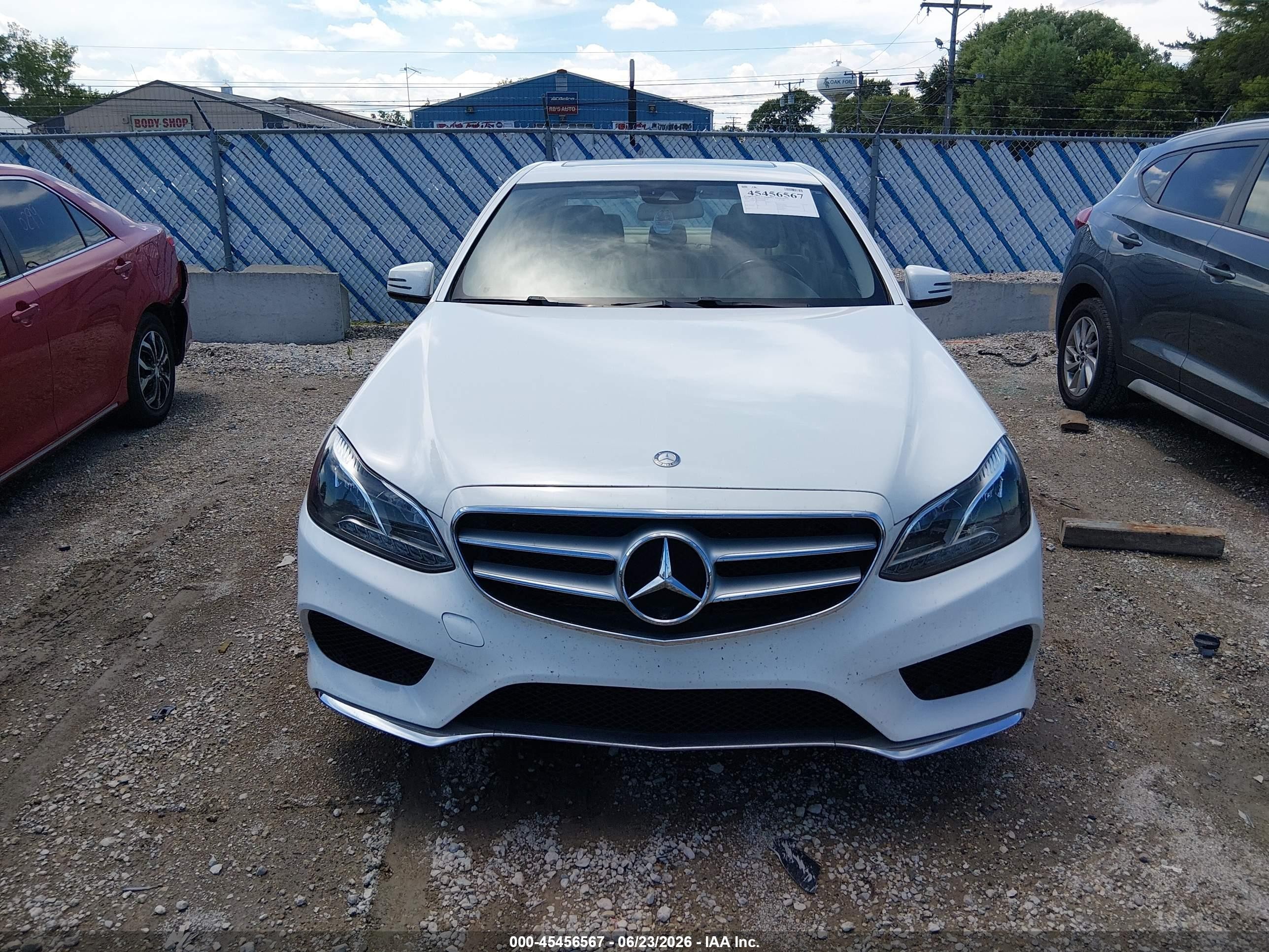 2014 Mercedes-benz E 350 4matic White vin: WDDHF8JB8EB030350