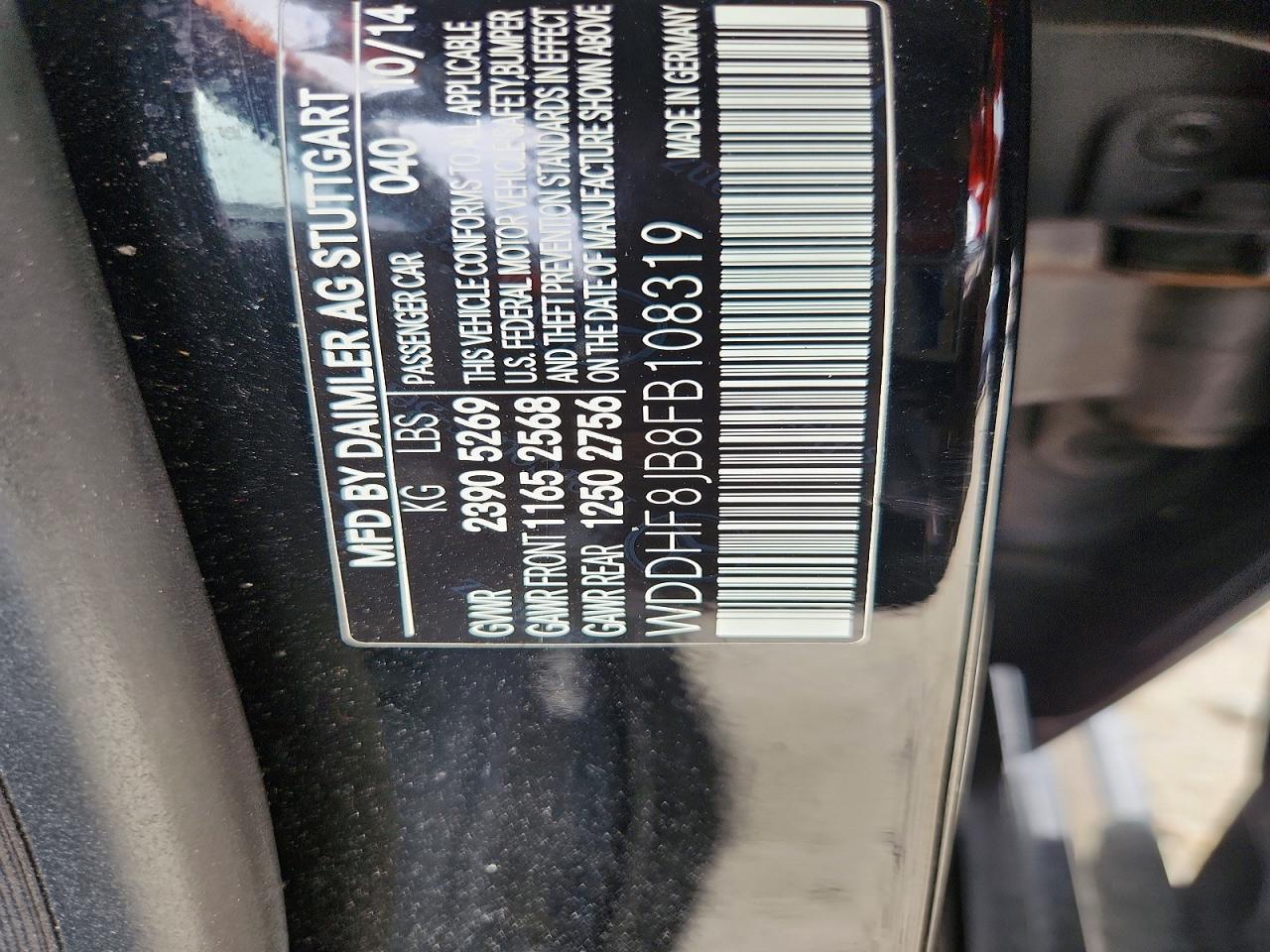 2015 Mercedes-benz E 350 4matic Black vin: WDDHF8JB8FB108319