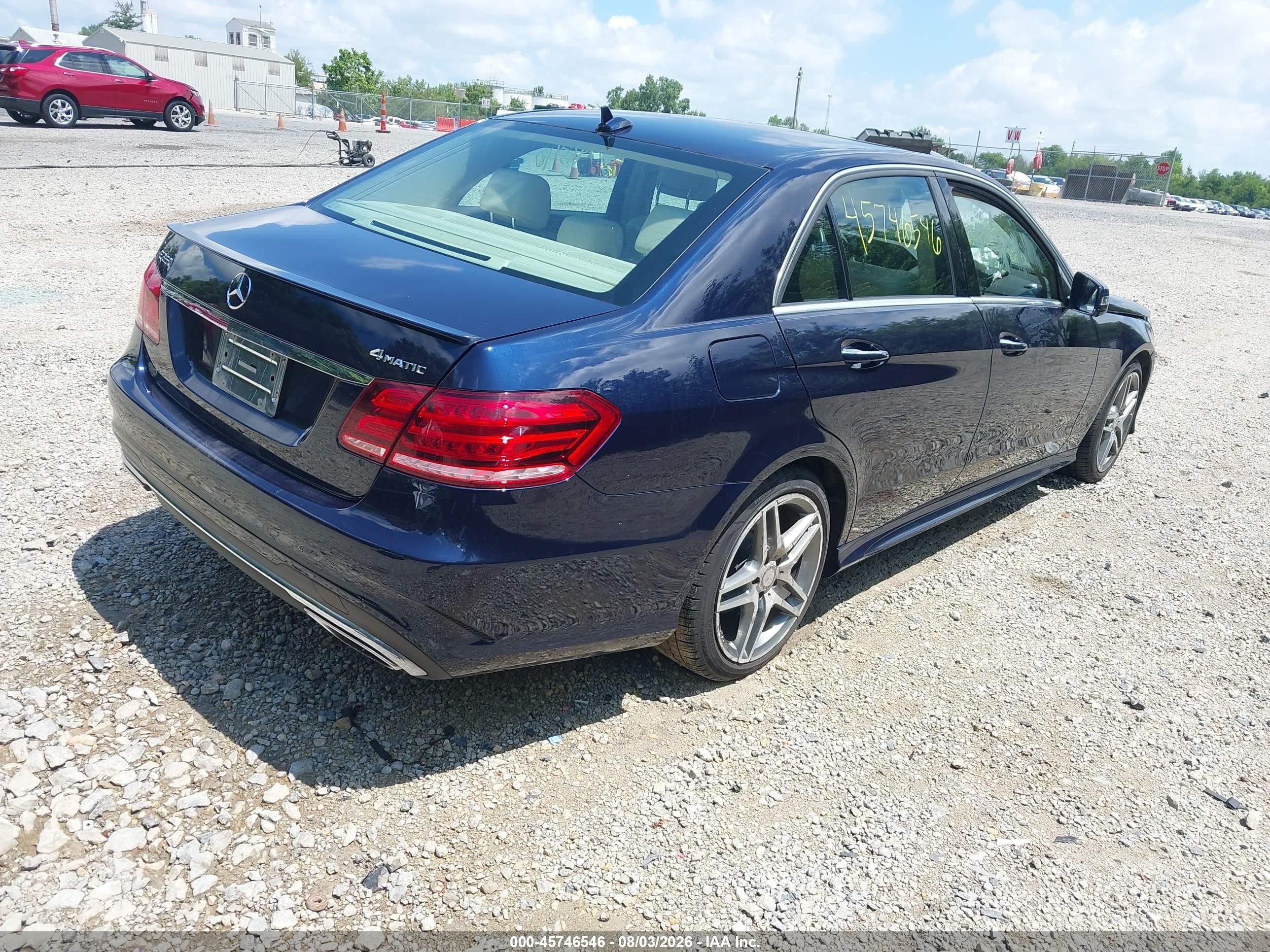 2015 Mercedes-benz E 350 4matic Blue vin: WDDHF8JB8FB110586