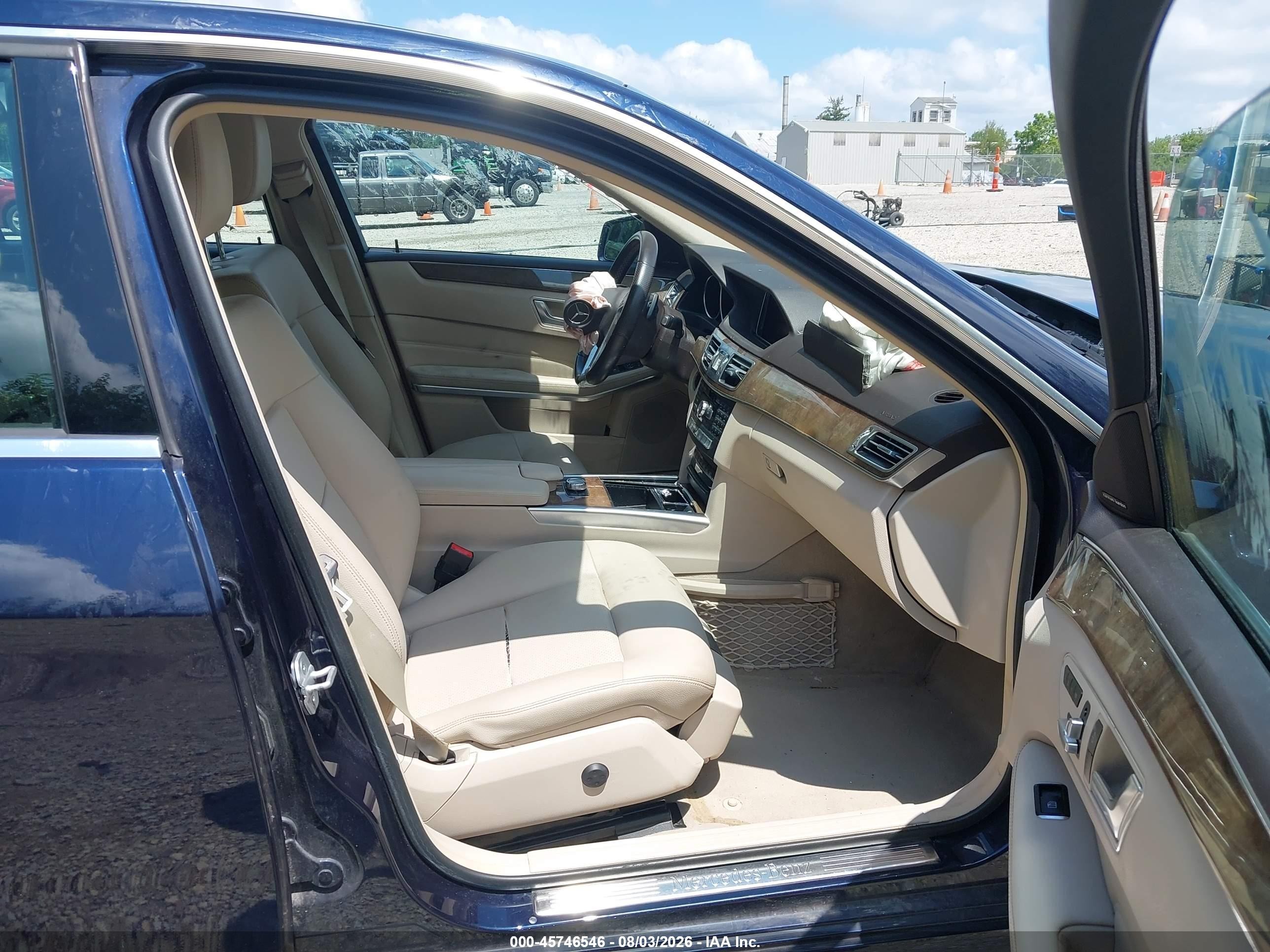2015 Mercedes-benz E 350 4matic Blue vin: WDDHF8JB8FB110586