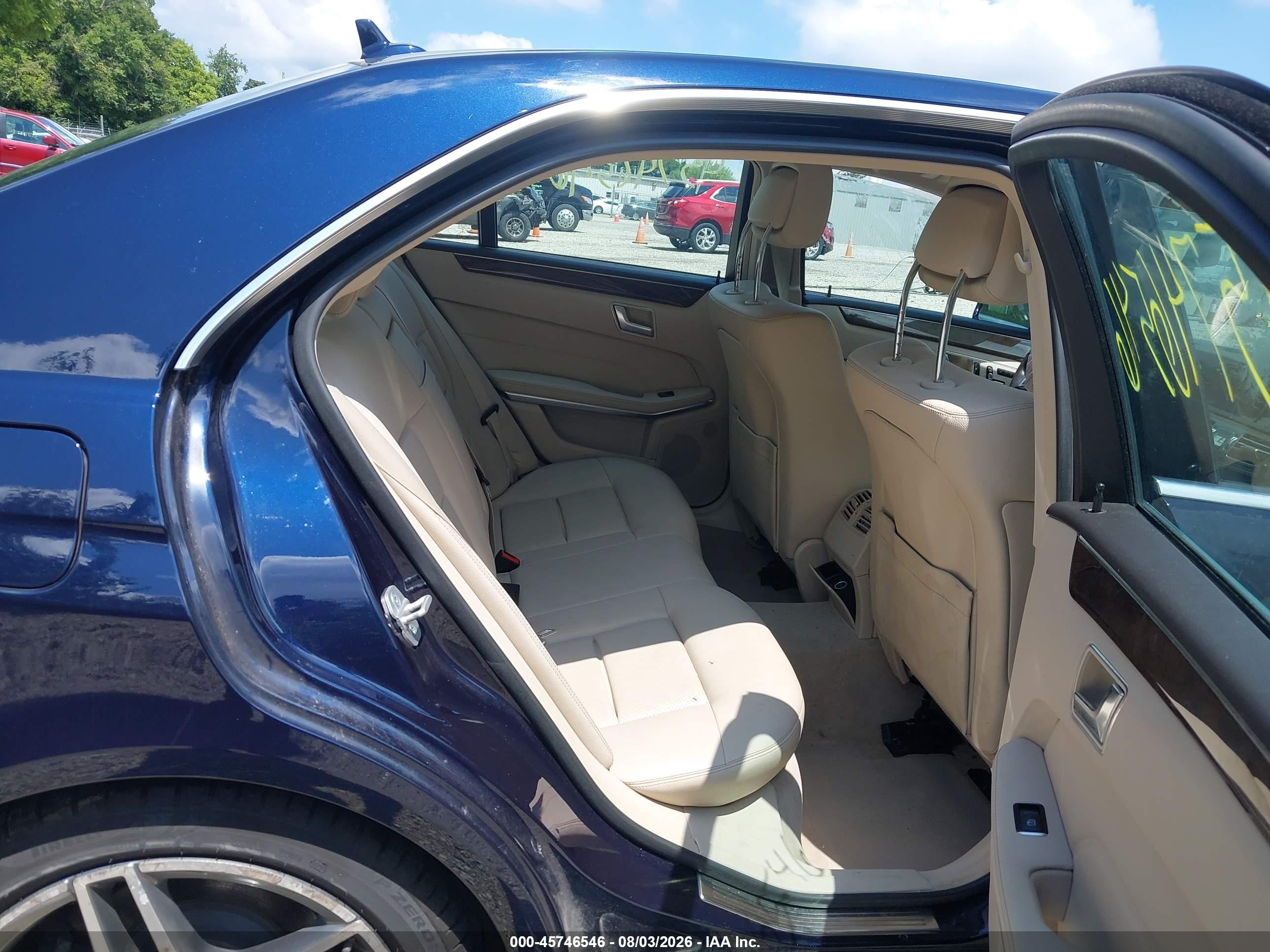 2015 Mercedes-benz E 350 4matic Blue vin: WDDHF8JB8FB110586