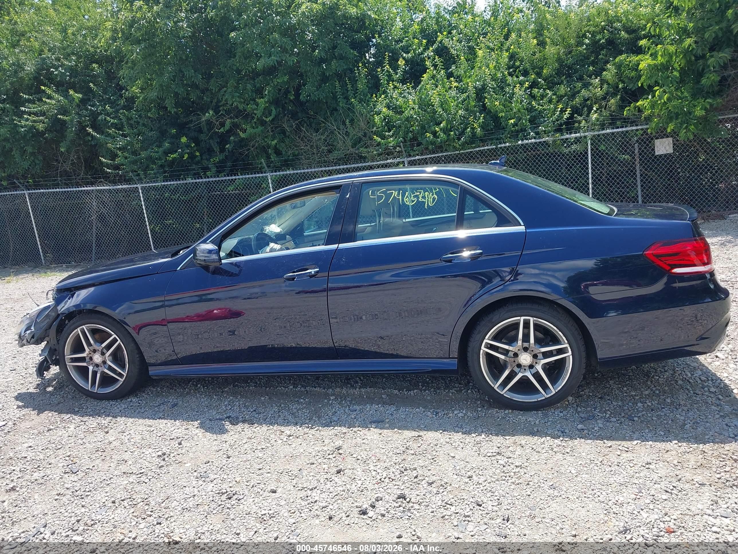 2015 Mercedes-benz E 350 4matic Blue vin: WDDHF8JB8FB110586