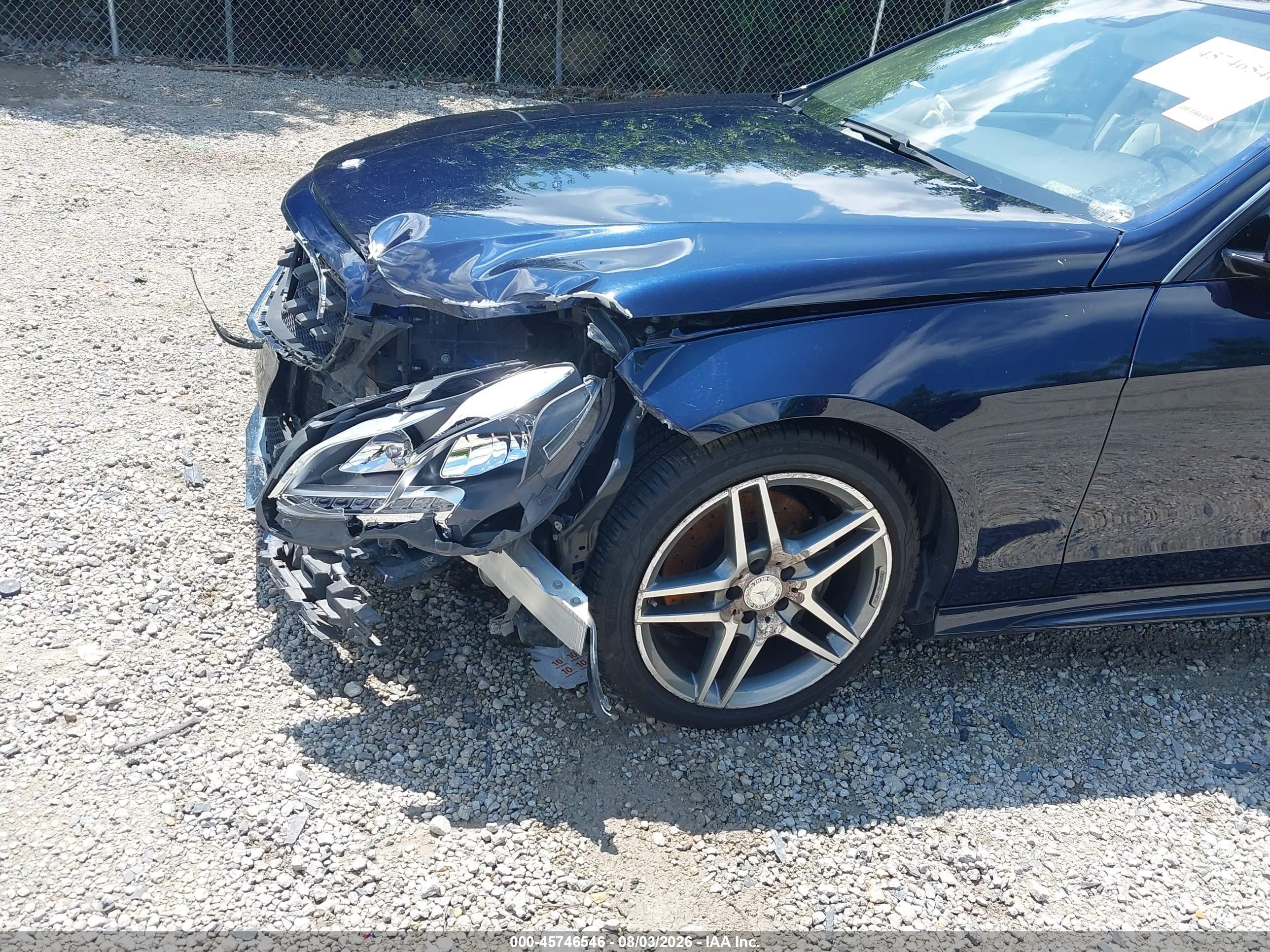 2015 Mercedes-benz E 350 4matic Blue vin: WDDHF8JB8FB110586