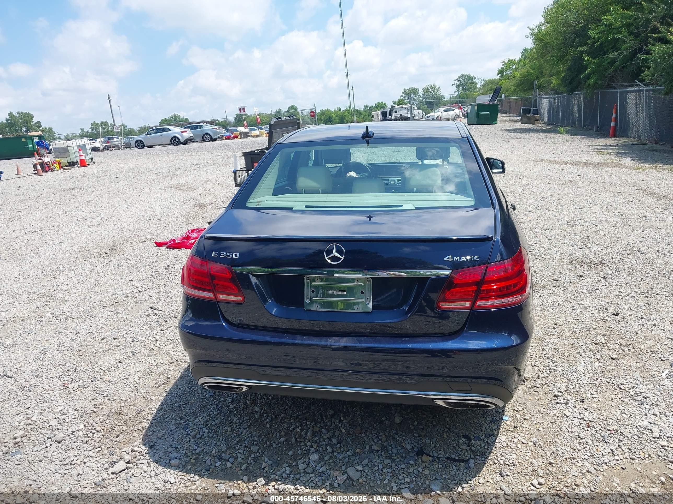 2015 Mercedes-benz E 350 4matic Blue vin: WDDHF8JB8FB110586