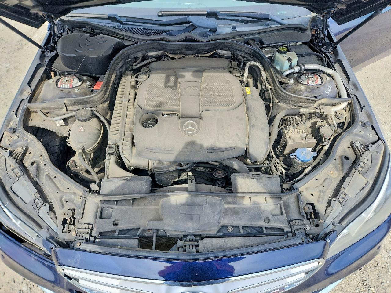 2015 Mercedes-benz E 350 4matic Синий vin: WDDHF8JB8FB120812