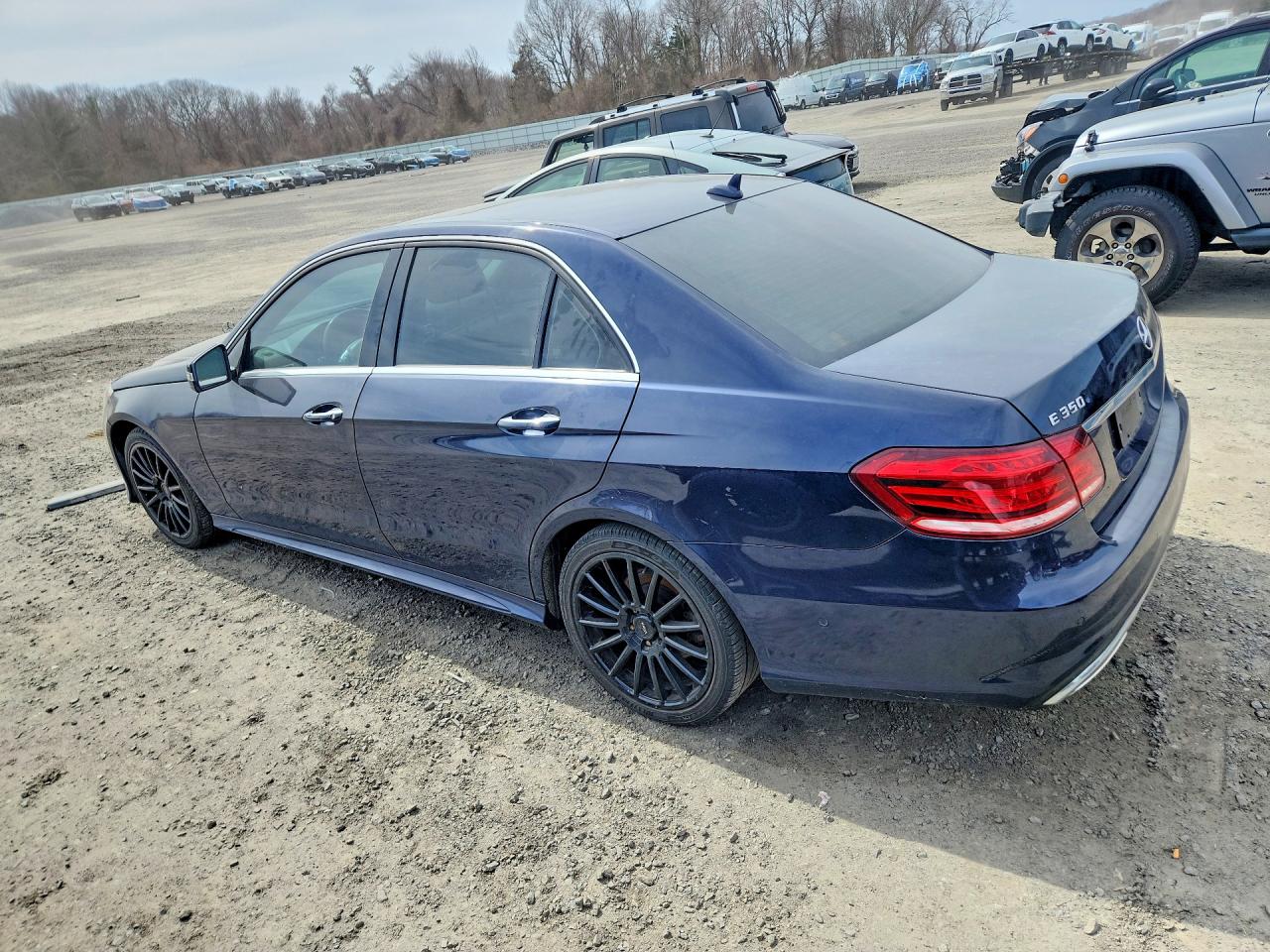 2015 Mercedes-benz E 350 4matic Синий vin: WDDHF8JB8FB120812