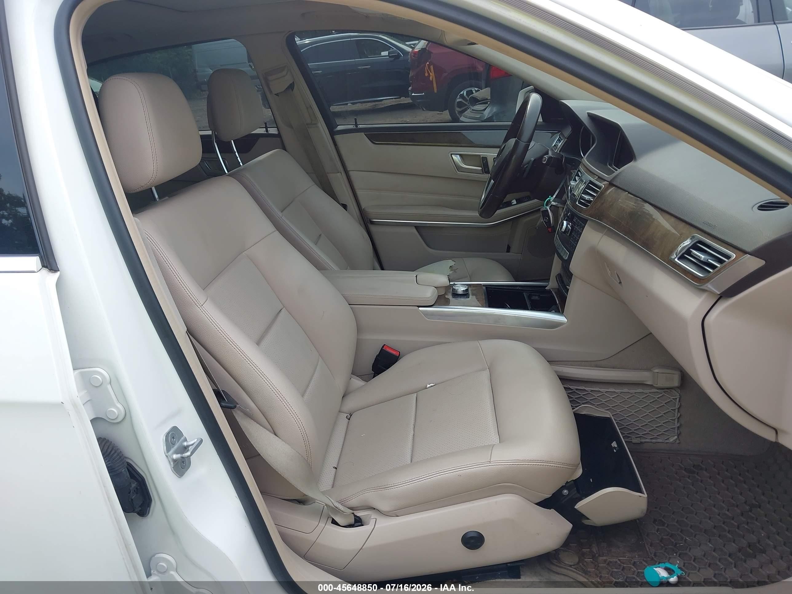 2015 Mercedes-benz E 350 4matic White vin: WDDHF8JB8FB122480