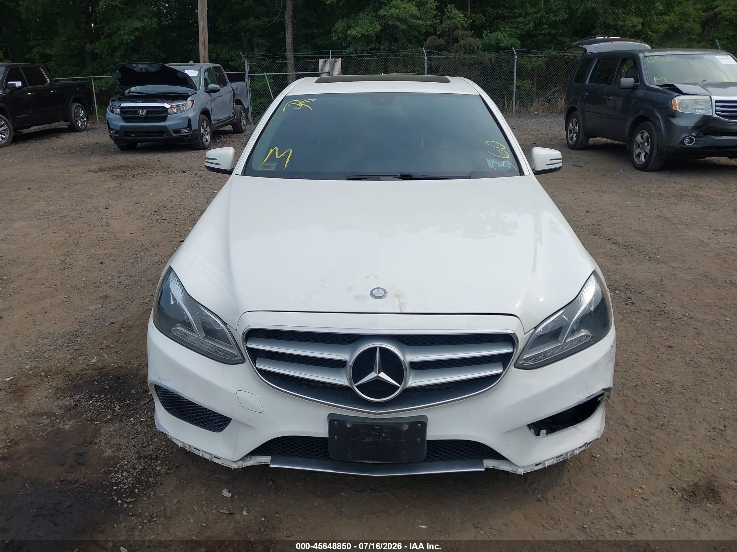 2015 Mercedes-benz E 350 4matic White vin: WDDHF8JB8FB122480